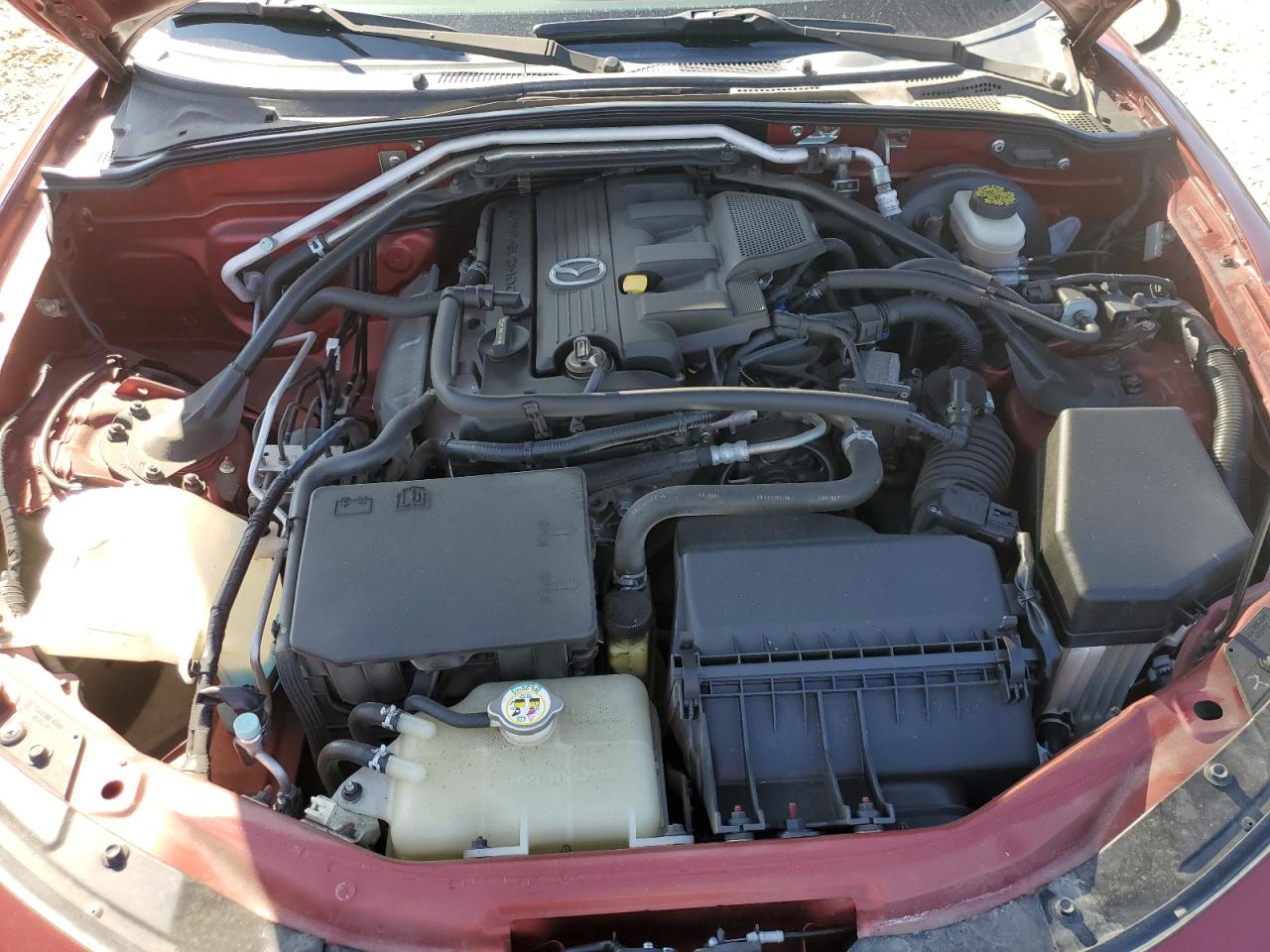 2012 Mazda Mx-5 Miata Burgundy vin: JM1NC2PF3C0220191