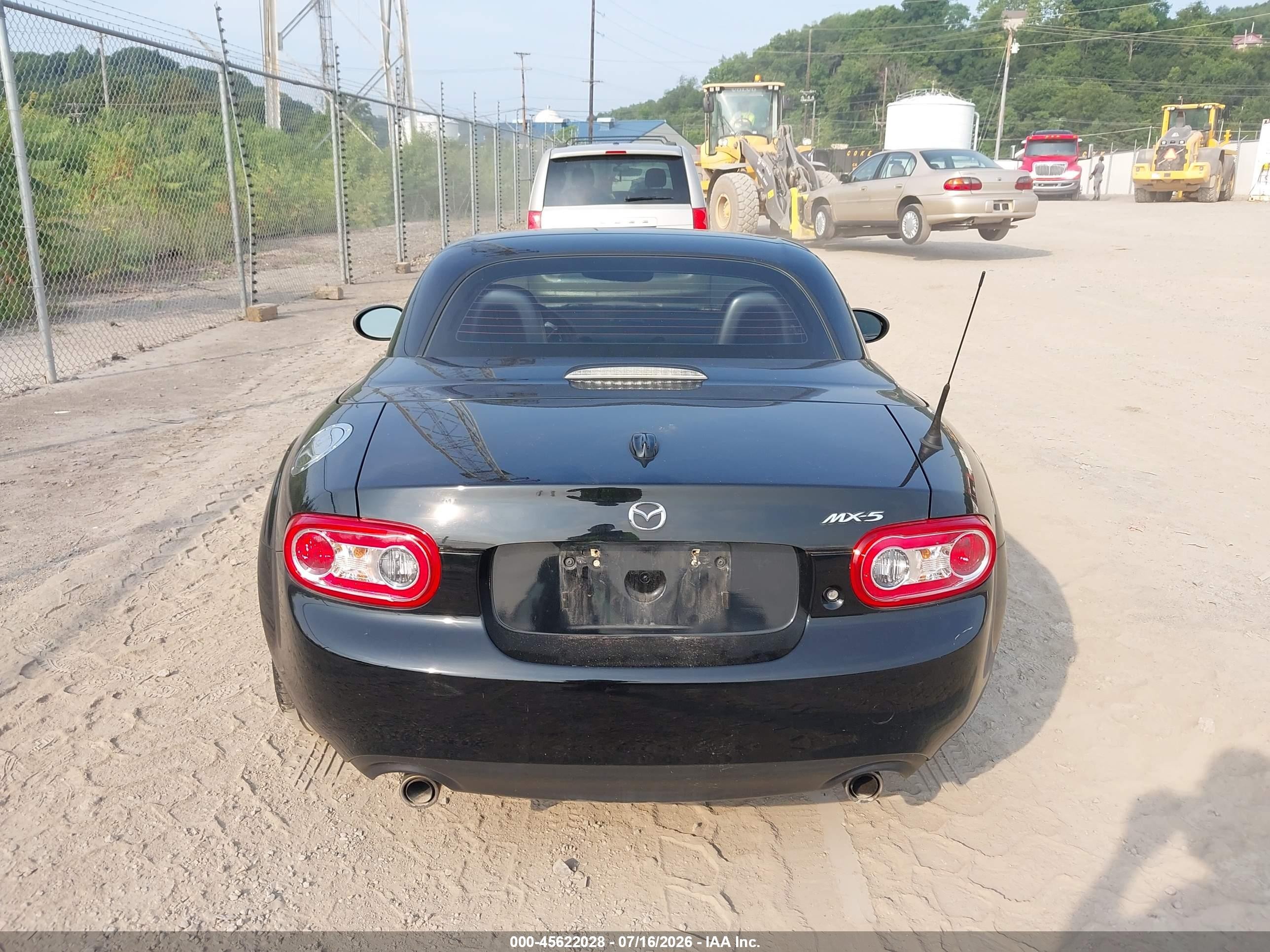 2011 Mazda Mx-5 Miata Grand Touring Black vin: JM1NC2PF4B0214253