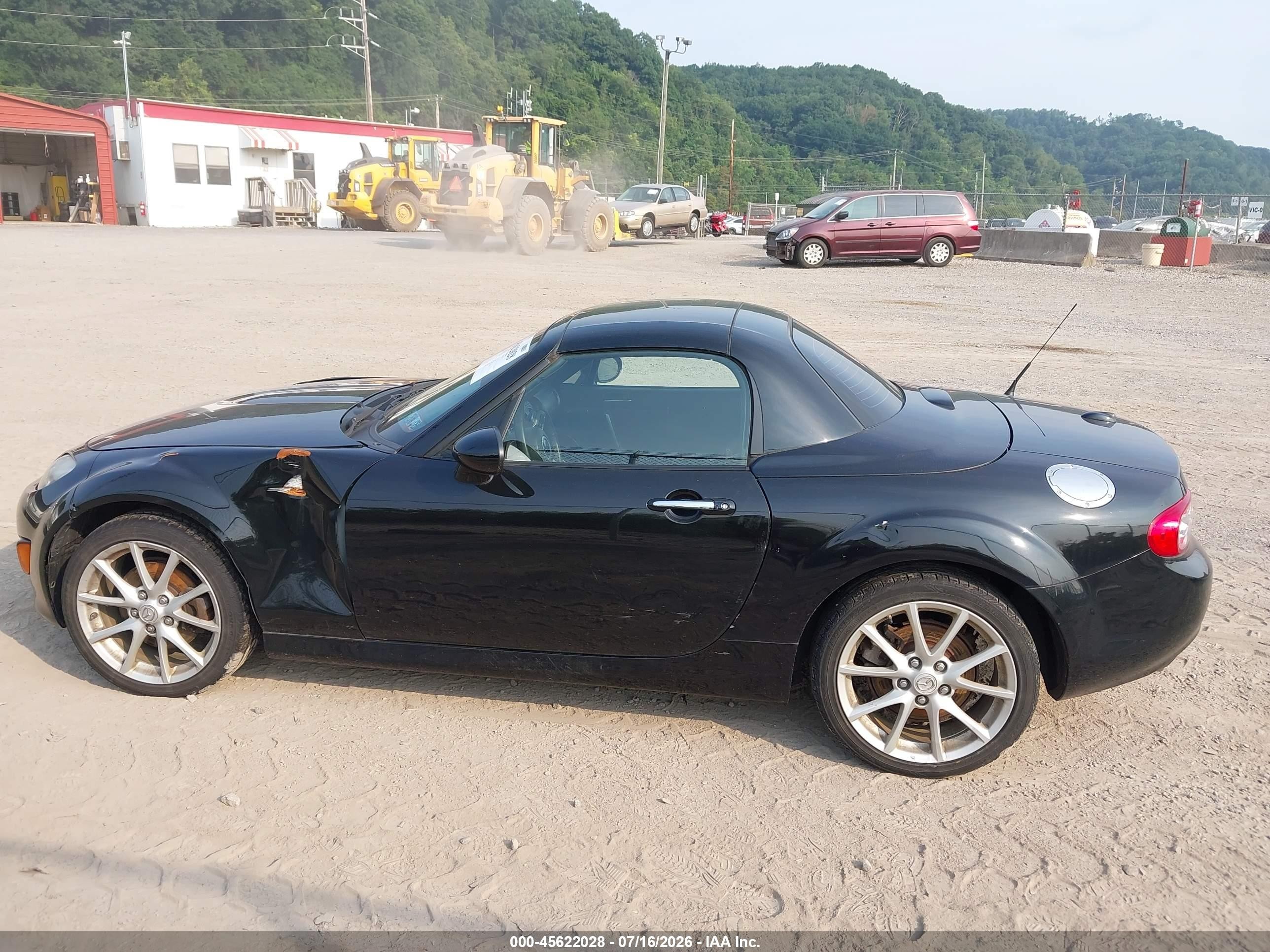 2011 Mazda Mx-5 Miata Grand Touring Black vin: JM1NC2PF4B0214253