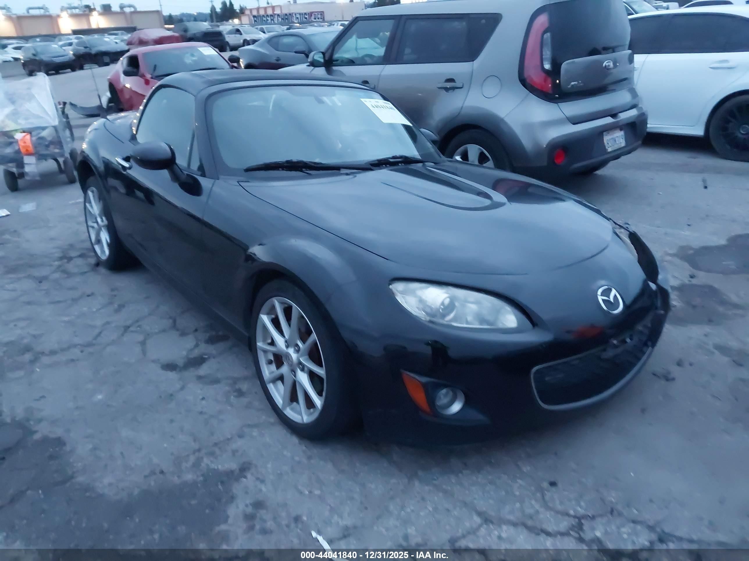 2011 Mazda Mx-5 Miata Grand Touring Black vin: JM1NC2PF4B0214267