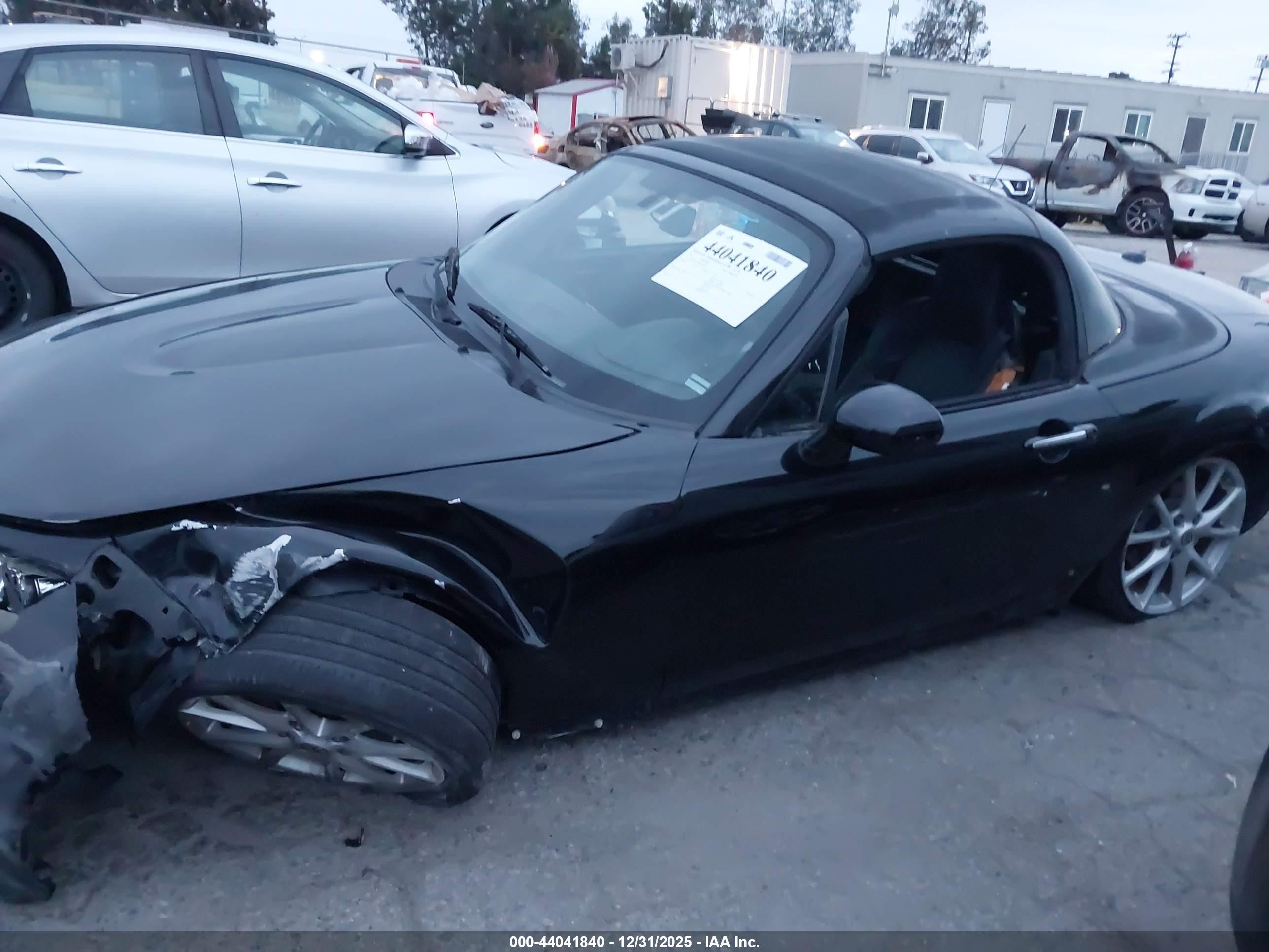 2011 Mazda Mx-5 Miata Grand Touring Black vin: JM1NC2PF4B0214267