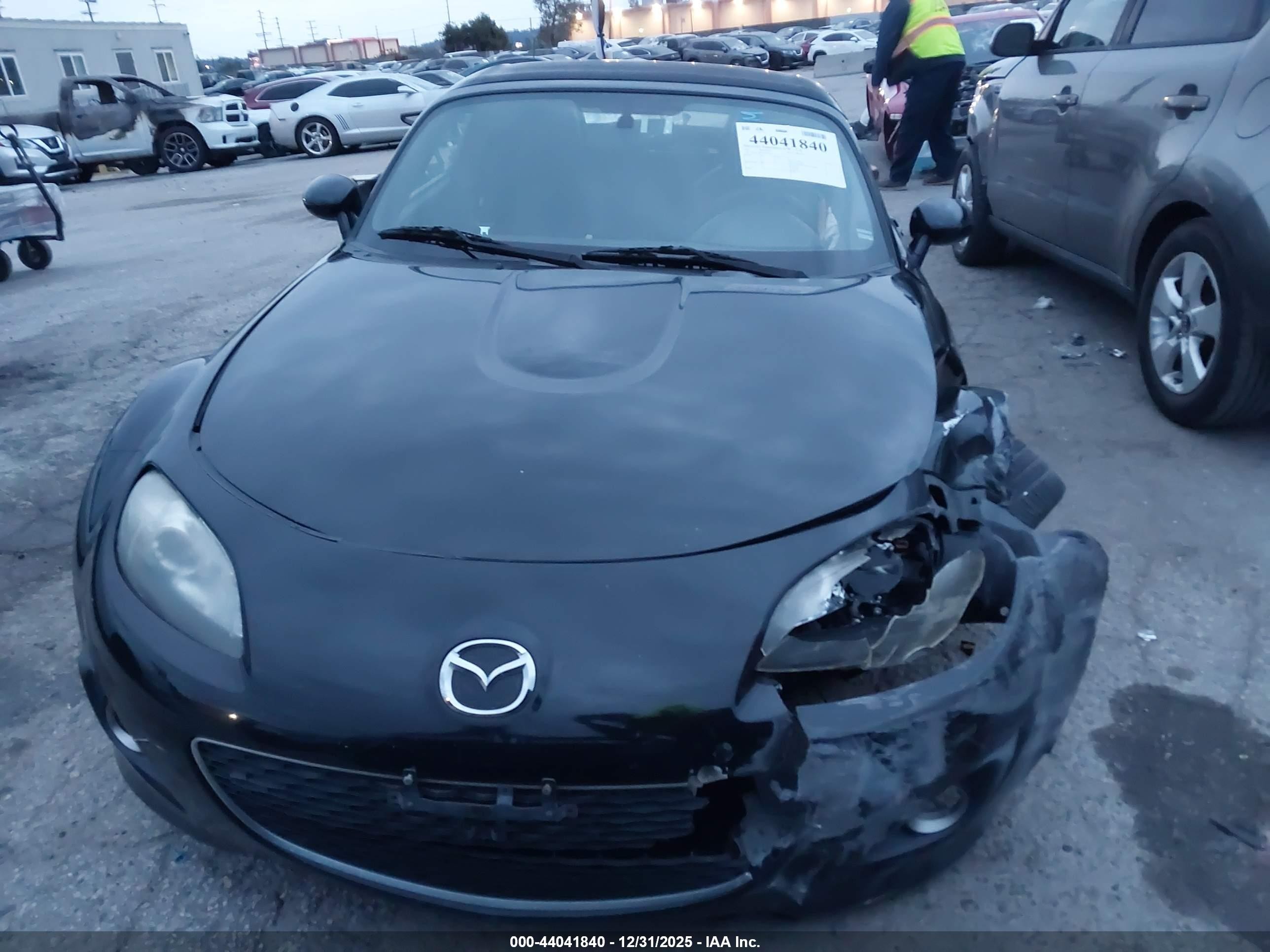 2011 Mazda Mx-5 Miata Grand Touring Black vin: JM1NC2PF4B0214267