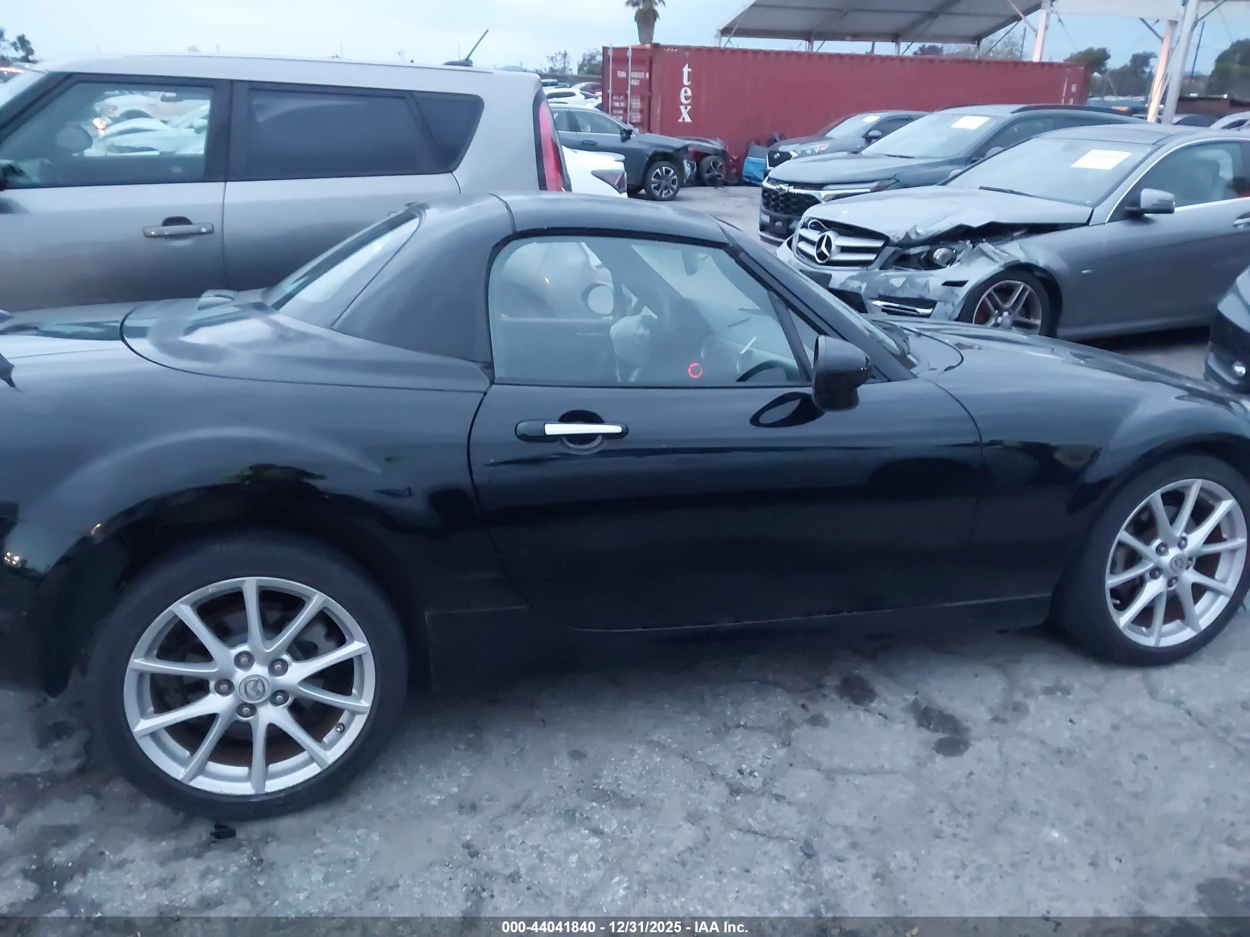 2011 Mazda Mx-5 Miata Grand Touring Black vin: JM1NC2PF4B0214267