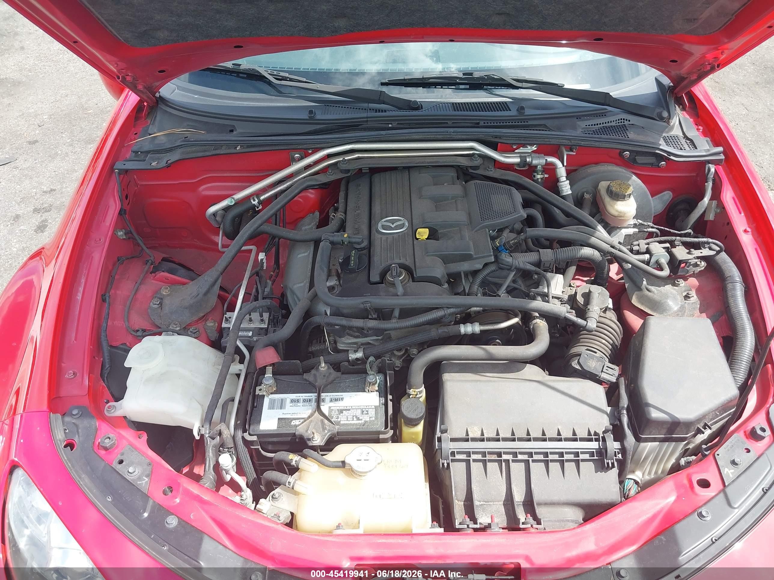 2011 Mazda Mx-5 Miata Grand Touring Red vin: JM1NC2PF5B0216402