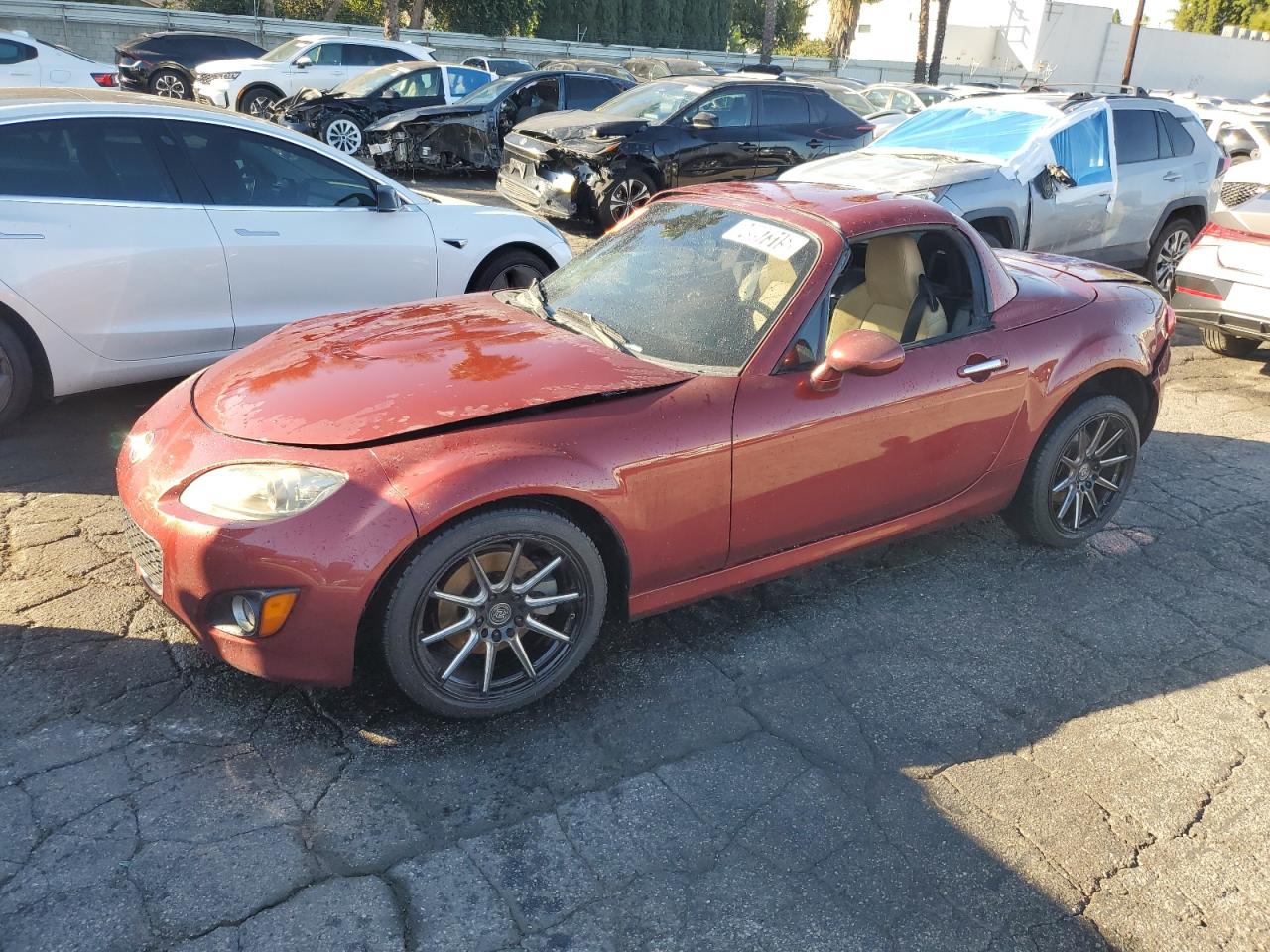 2012 Mazda Mx-5 Miata Red vin: JM1NC2PF5C0221200