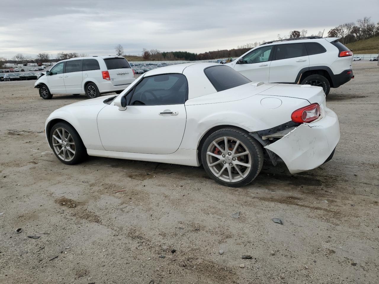 2012 Mazda Mx-5 Miata White vin: JM1NC2PF5C0226476