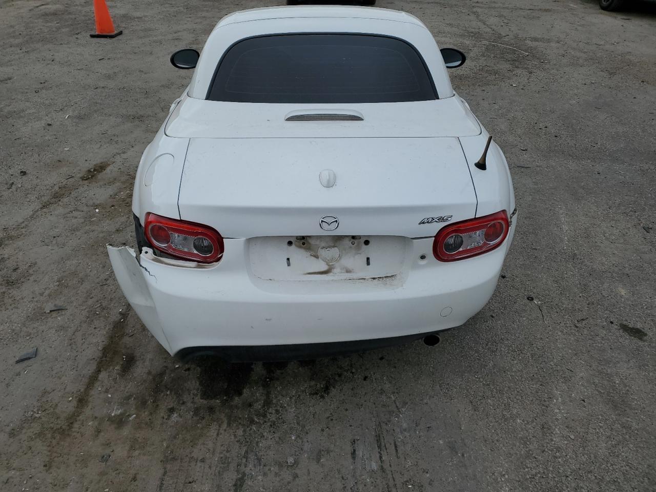 2012 Mazda Mx-5 Miata White vin: JM1NC2PF5C0226476