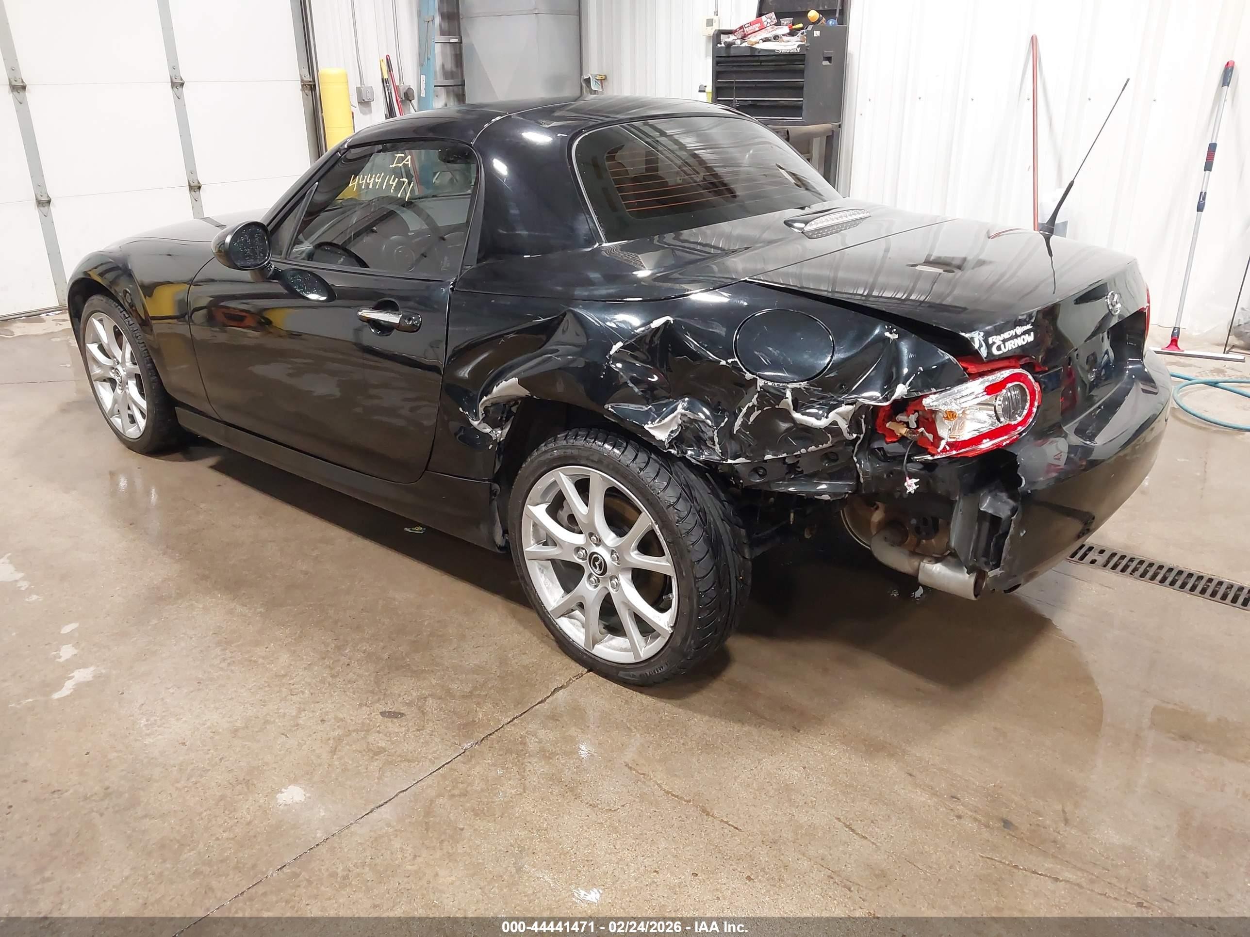 2015 Mazda Mx-5 Miata Grand Touring Black vin: JM1NC2PF5F0241645