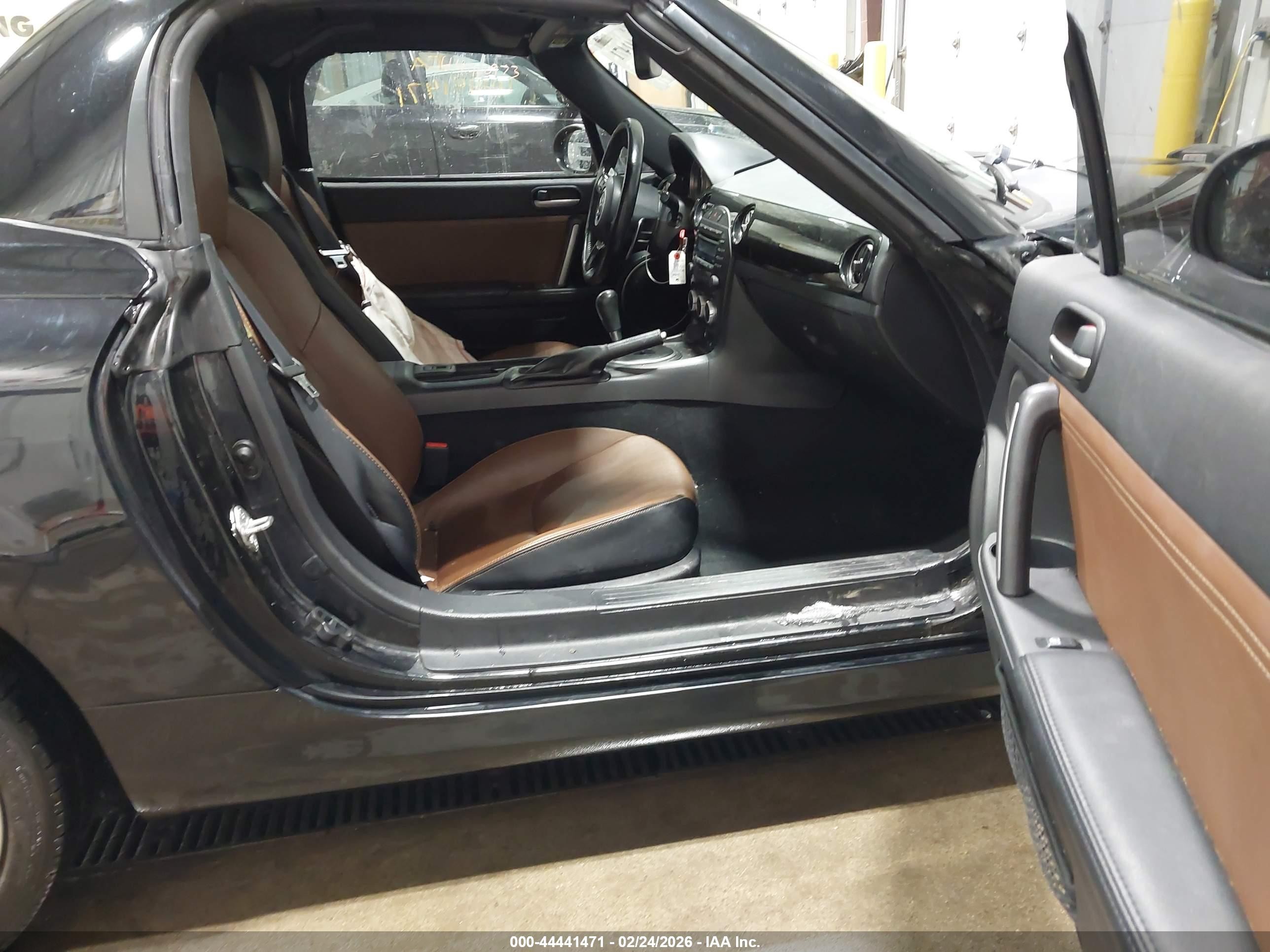 2015 Mazda Mx-5 Miata Grand Touring Black vin: JM1NC2PF5F0241645