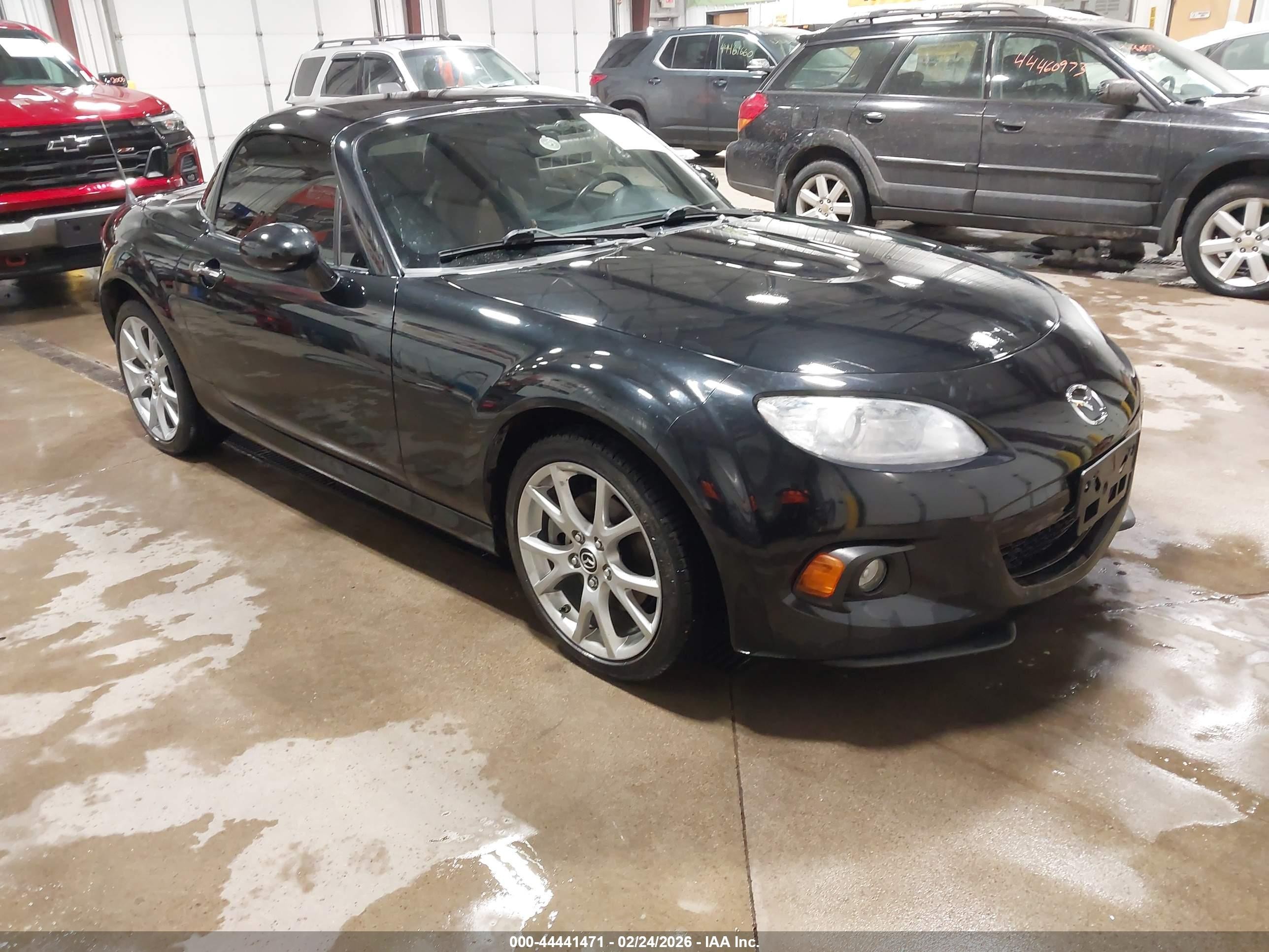 2015 Mazda Mx-5 Miata Grand Touring Black vin: JM1NC2PF5F0241645
