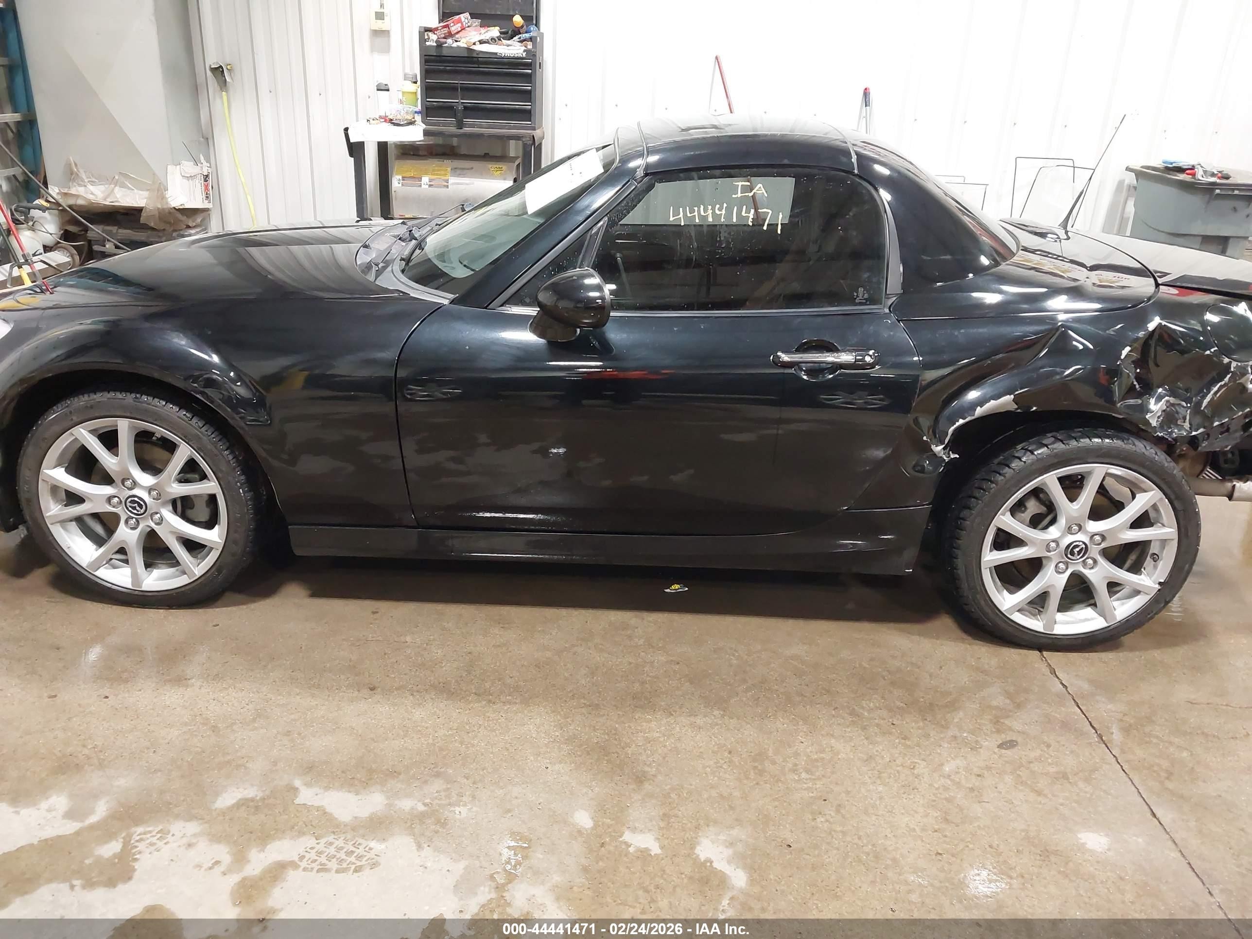 2015 Mazda Mx-5 Miata Grand Touring Black vin: JM1NC2PF5F0241645