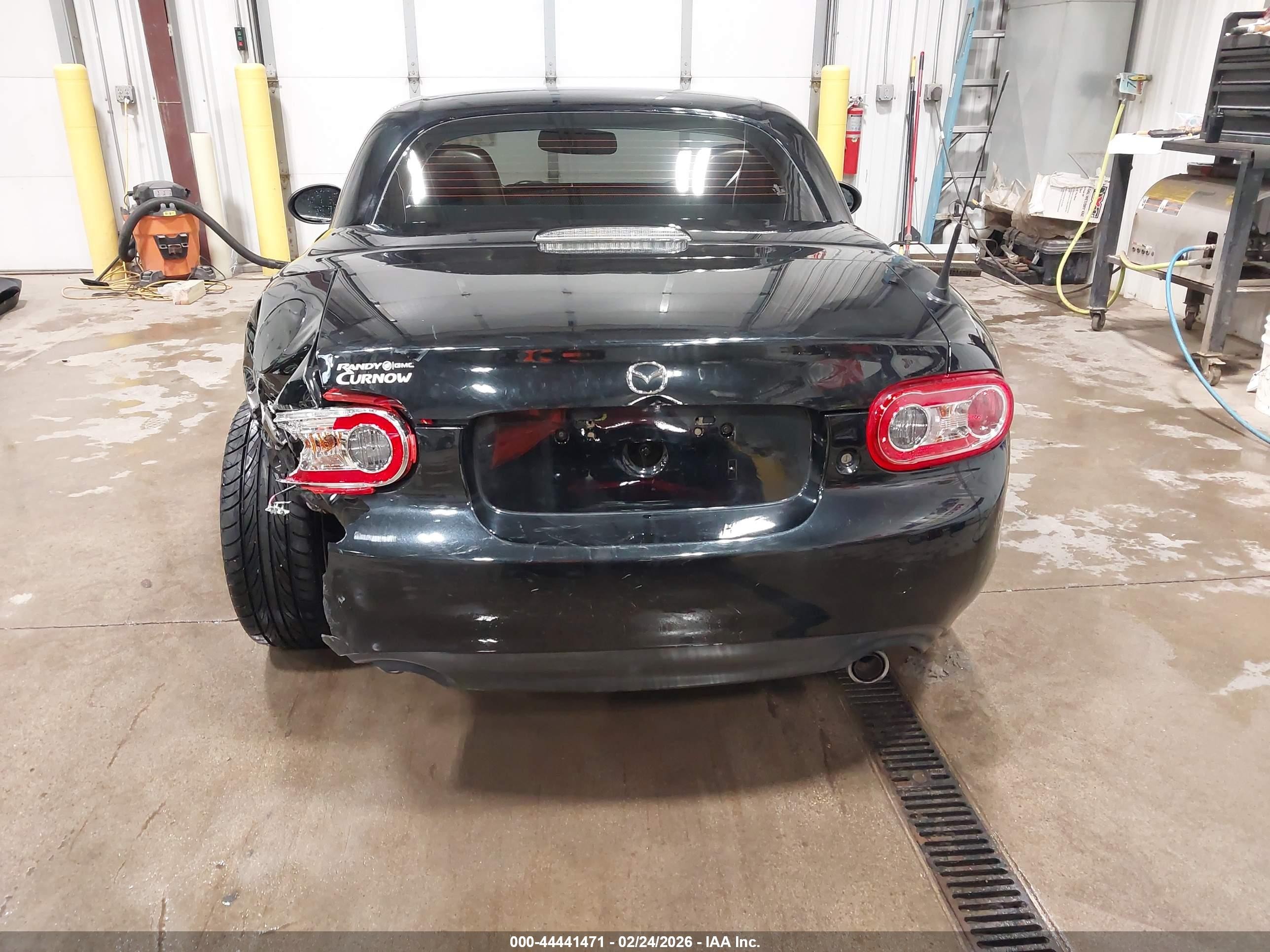 2015 Mazda Mx-5 Miata Grand Touring Black vin: JM1NC2PF5F0241645