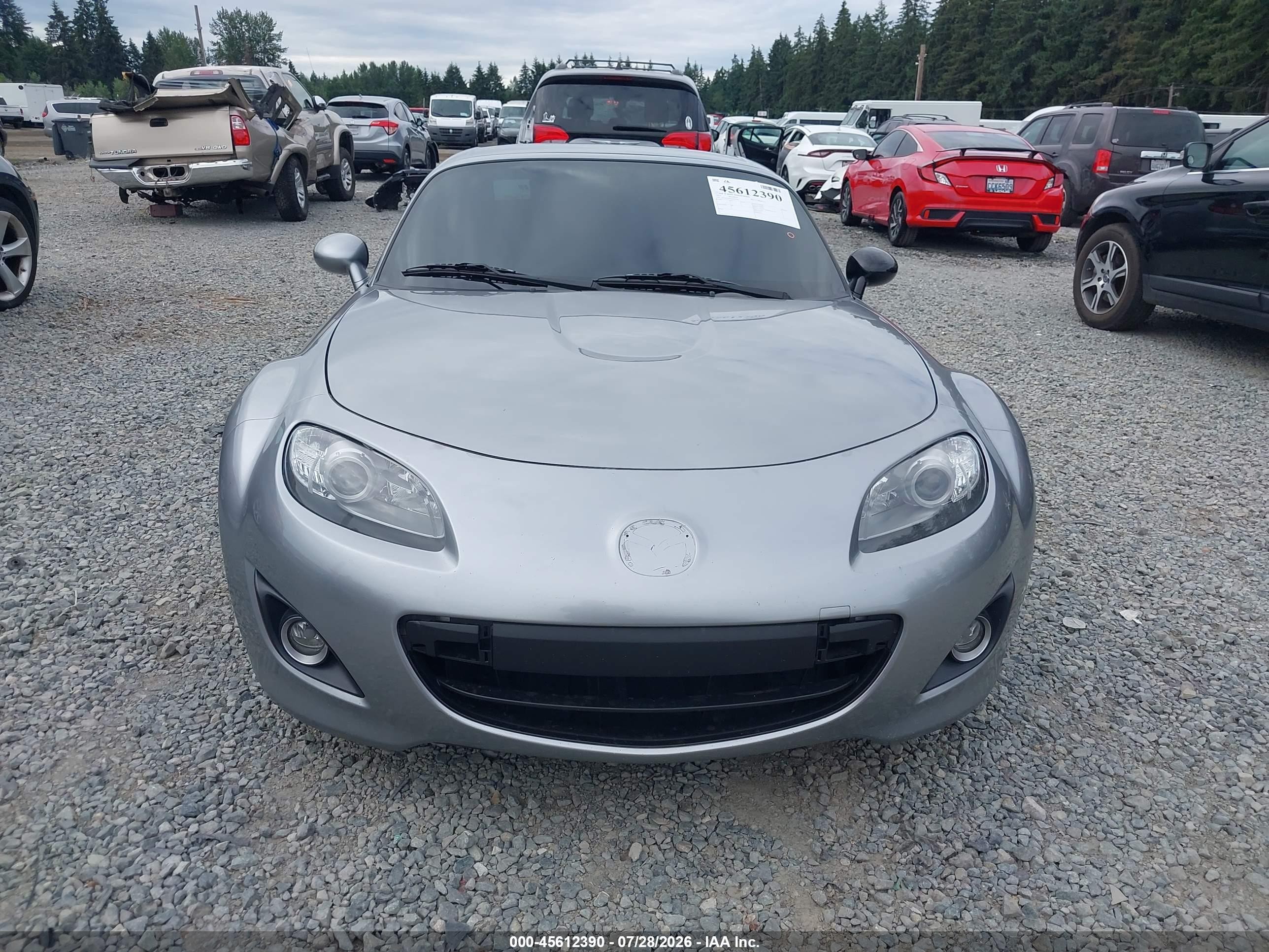 2012 Mazda Mx-5 Miata Grand Touring Silver vin: JM1NC2PF6C0221593