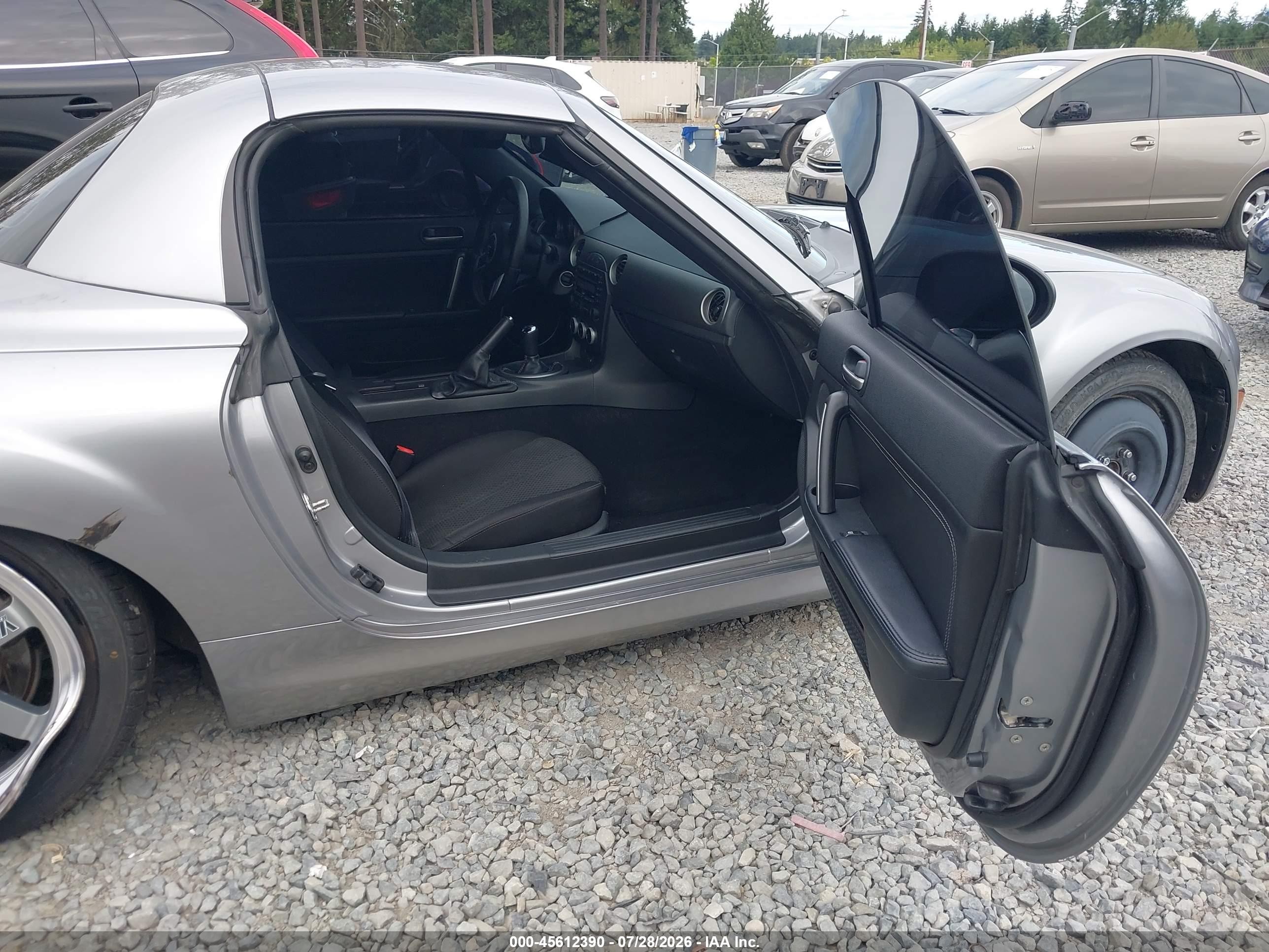 2012 Mazda Mx-5 Miata Grand Touring Silver vin: JM1NC2PF6C0221593