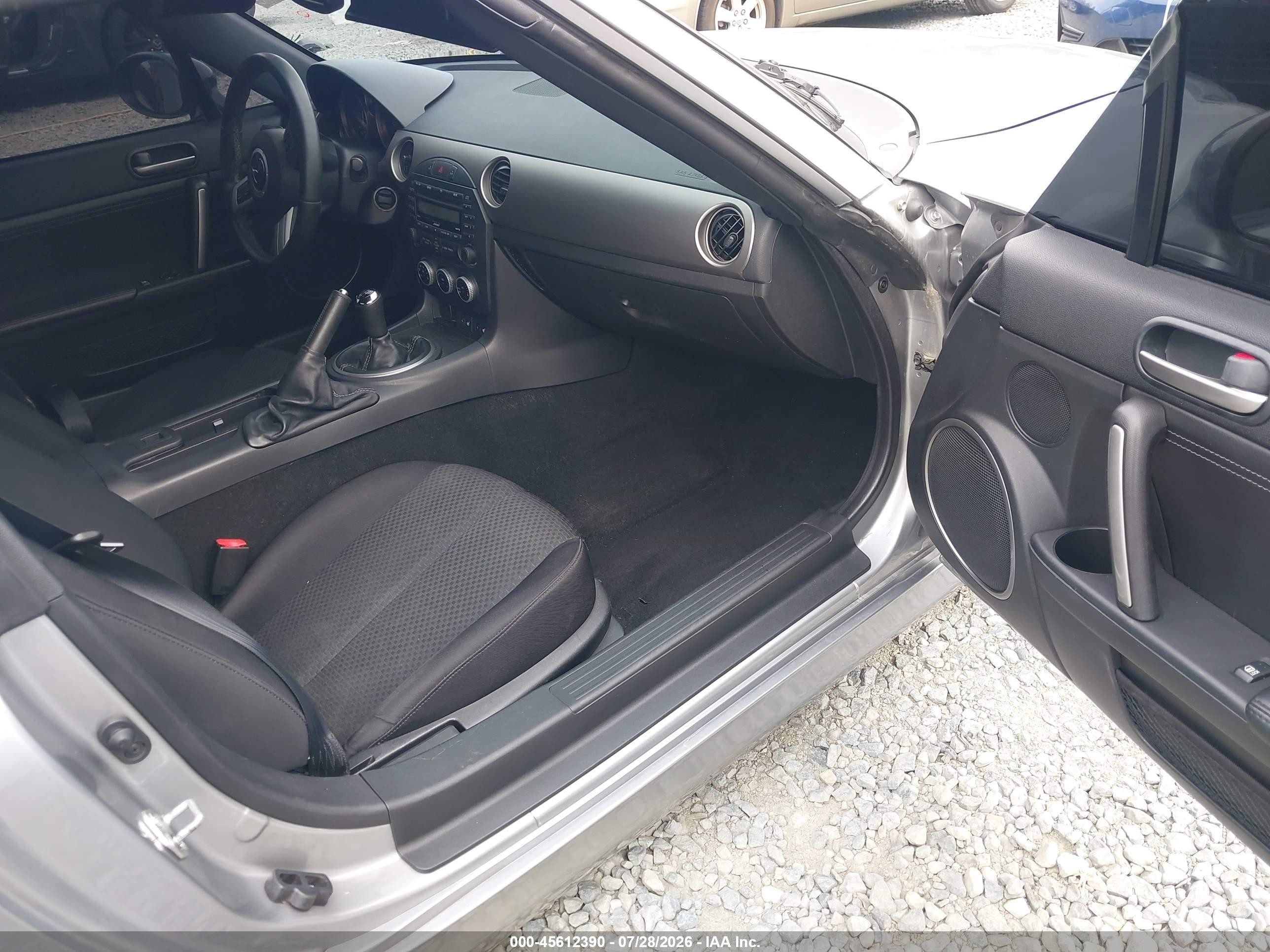 2012 Mazda Mx-5 Miata Grand Touring Silver vin: JM1NC2PF6C0221593