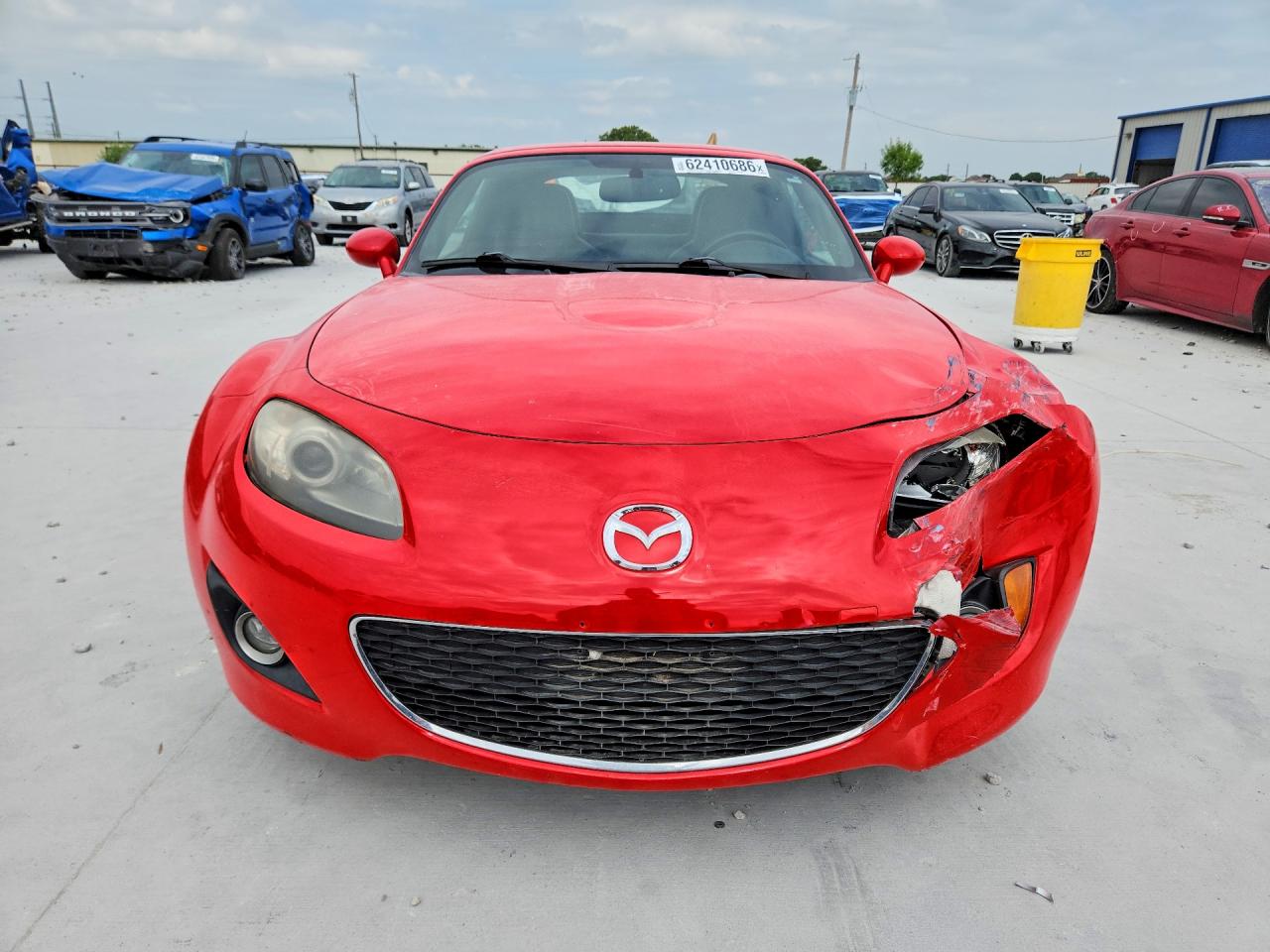 2012 Mazda Mx-5 Miata Red vin: JM1NC2PF7C0224776