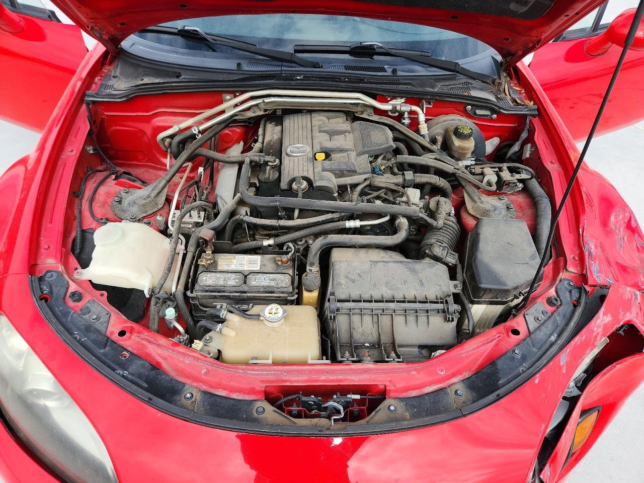 2012 Mazda Mx-5 Miata Red vin: JM1NC2PF7C0224776