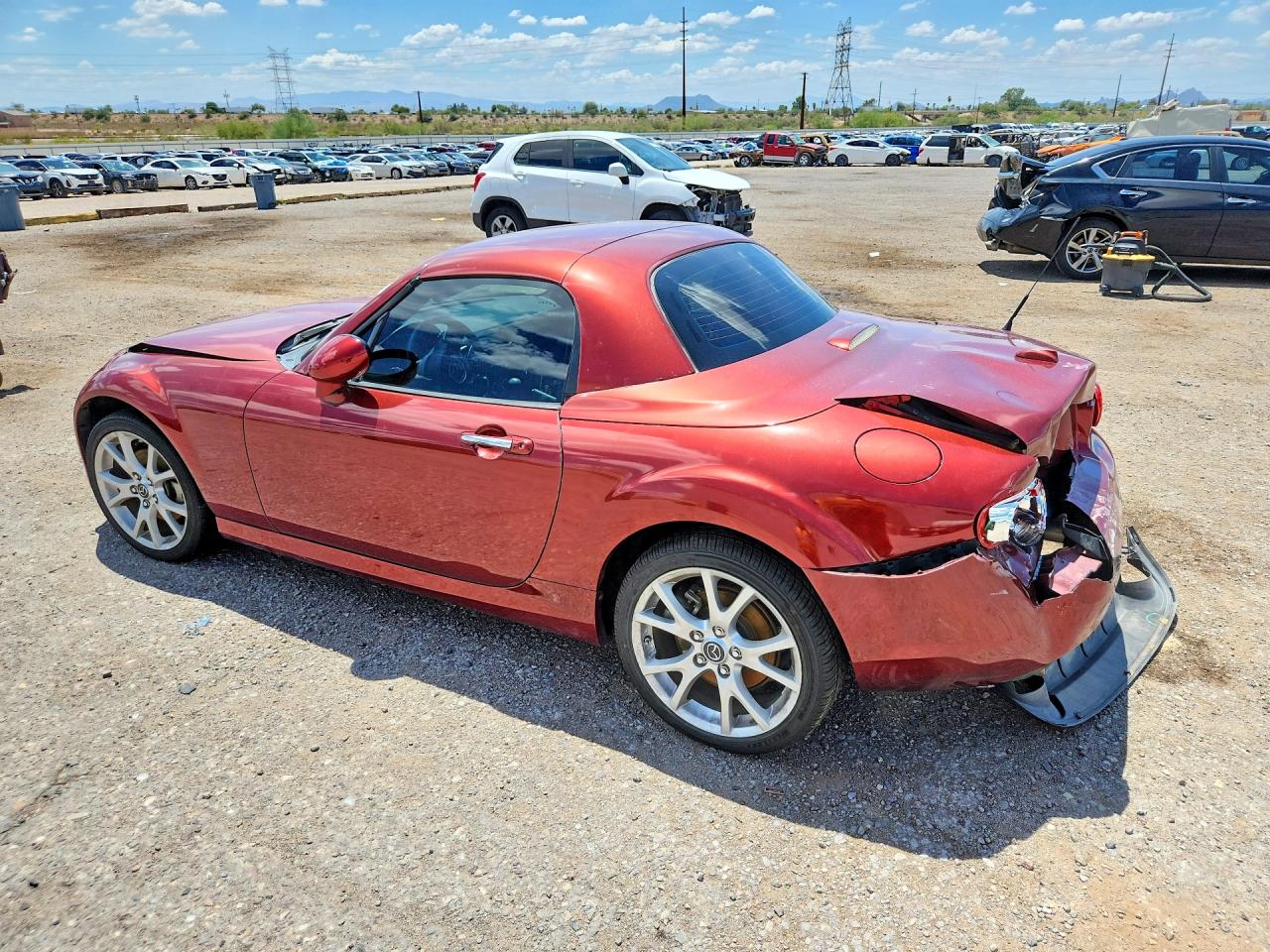 2013 Mazda Mx-5 Miata Grand Touring Orange vin: JM1NC2PF7D0228621
