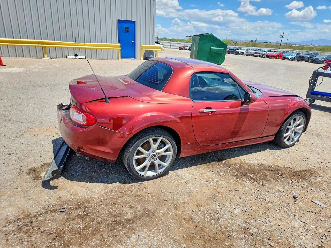 2013 Mazda Mx-5 Miata Grand Touring Orange vin: JM1NC2PF7D0228621