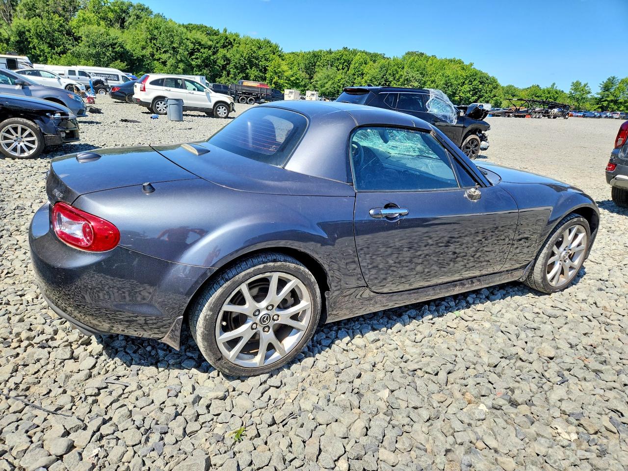 2014 Mazda Mx-5 Miata Grand Touring Серый vin: JM1NC2PF7E0235800
