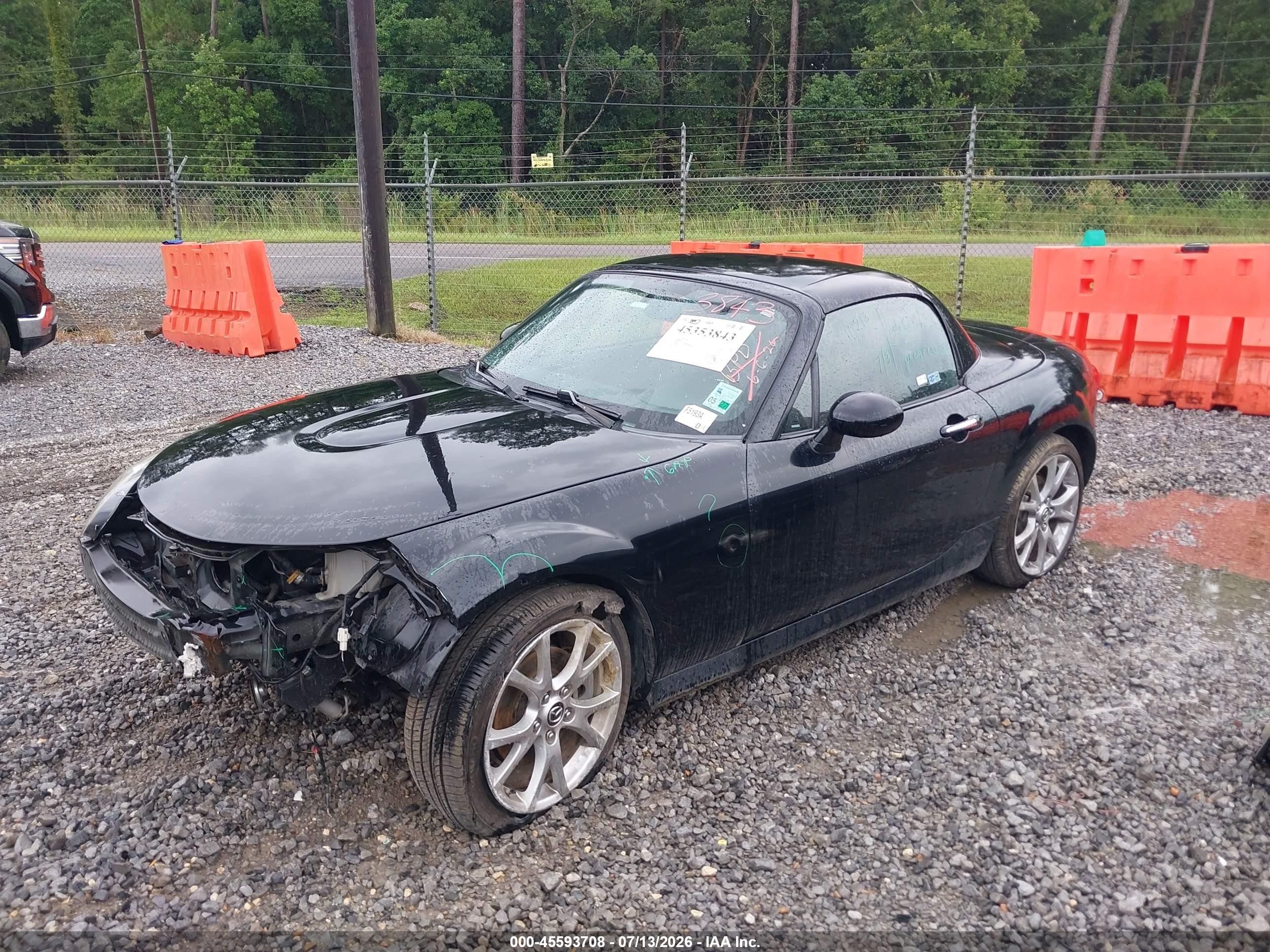 2015 Mazda Mx-5 Miata Grand Touring Black vin: JM1NC2PF7F0241548