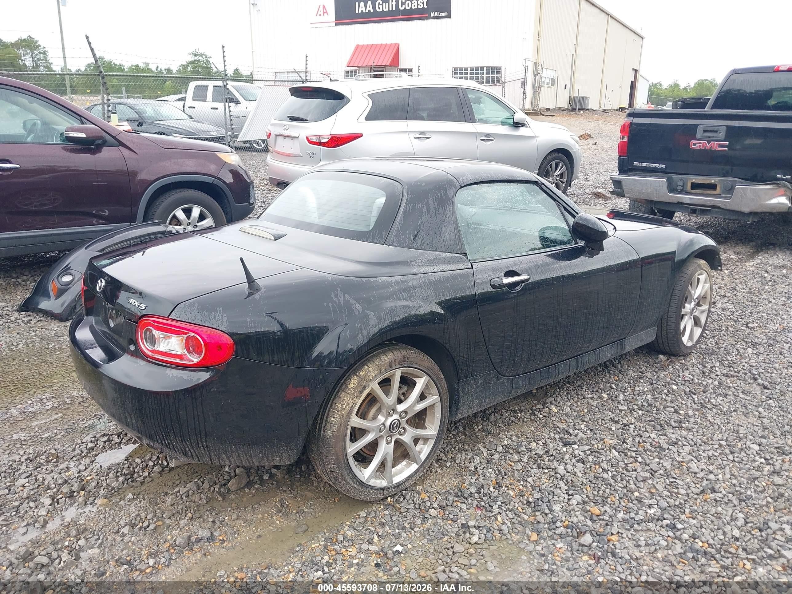 2015 Mazda Mx-5 Miata Grand Touring Black vin: JM1NC2PF7F0241548