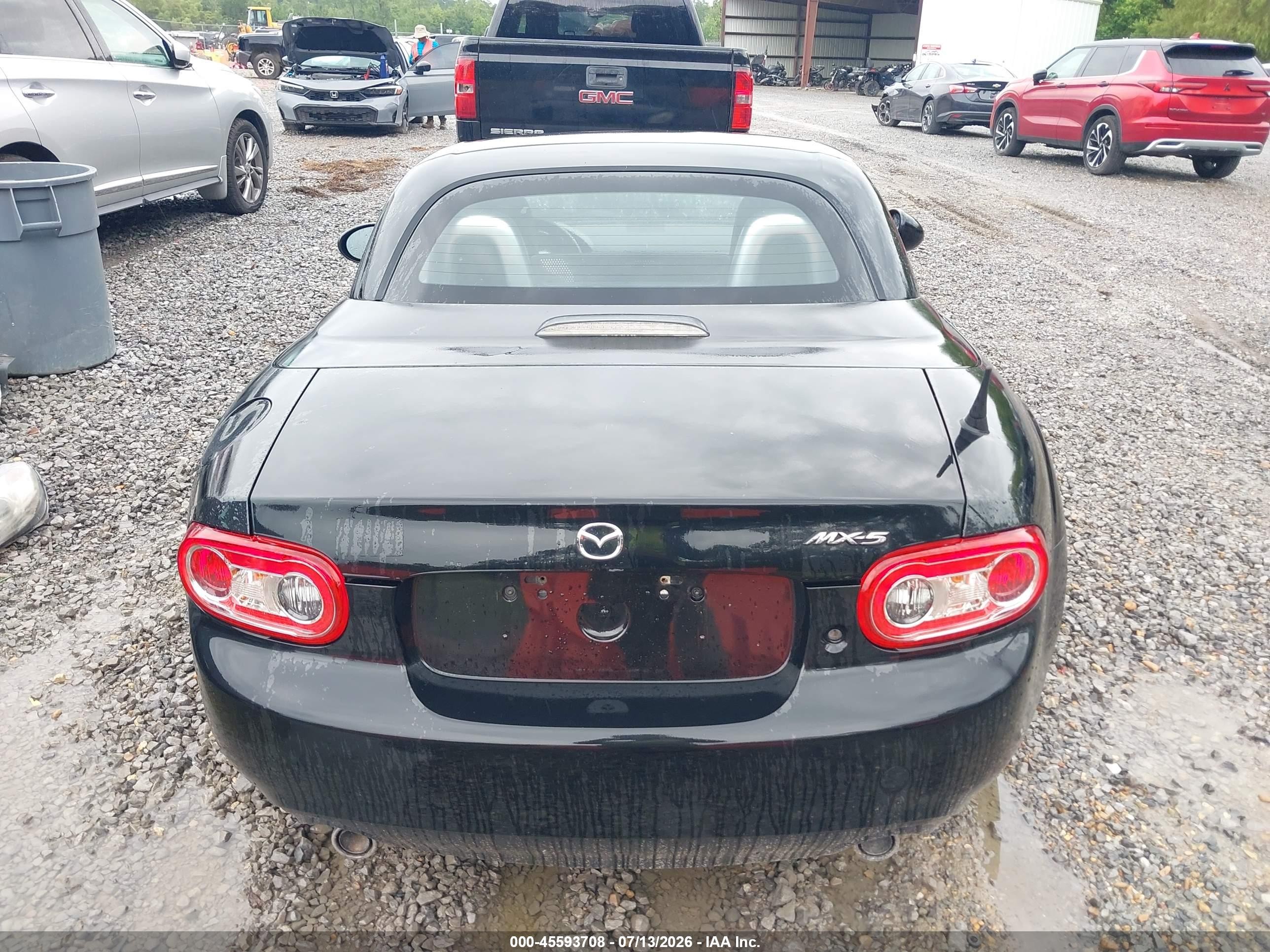 2015 Mazda Mx-5 Miata Grand Touring Black vin: JM1NC2PF7F0241548