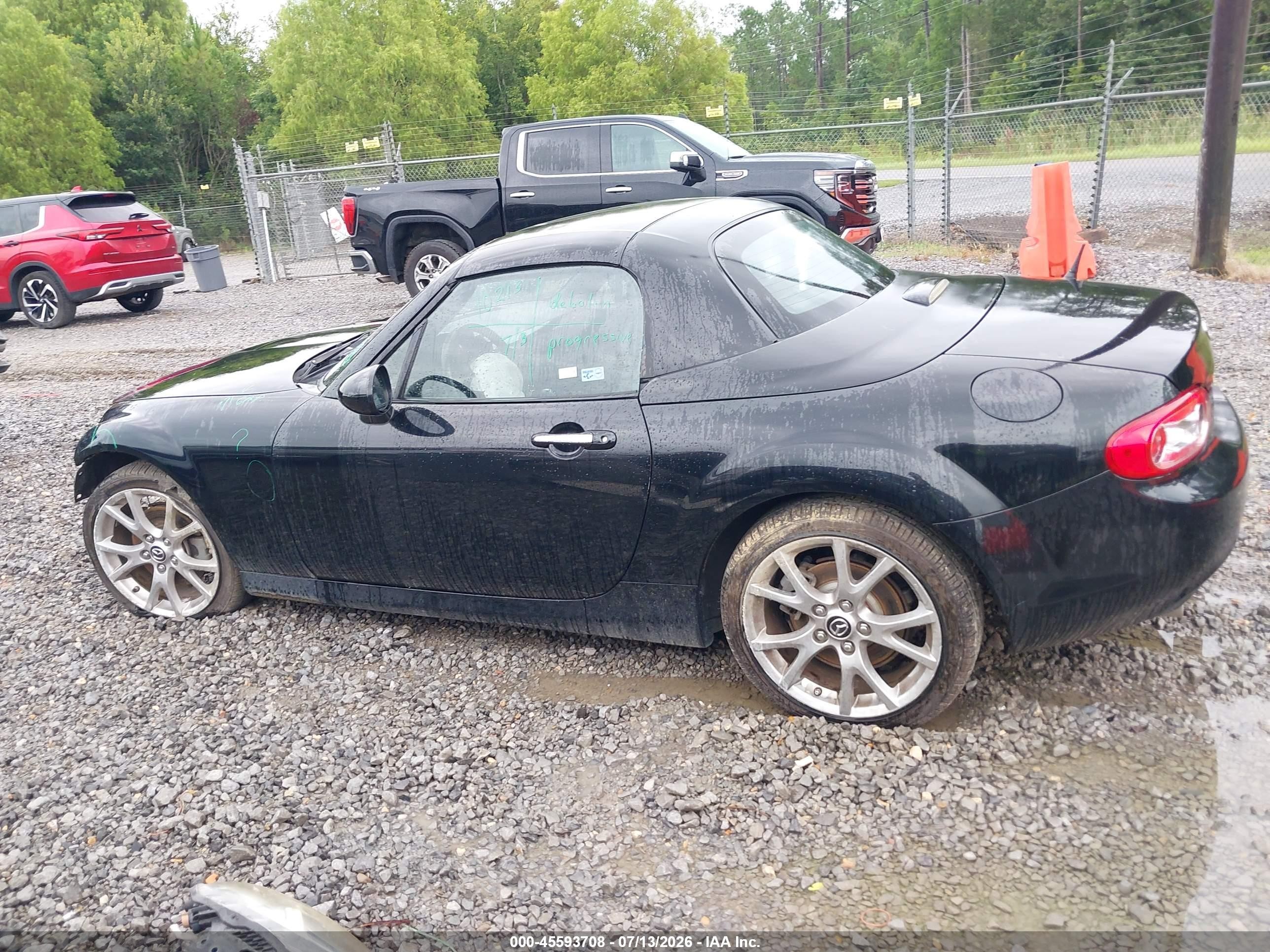 2015 Mazda Mx-5 Miata Grand Touring Black vin: JM1NC2PF7F0241548