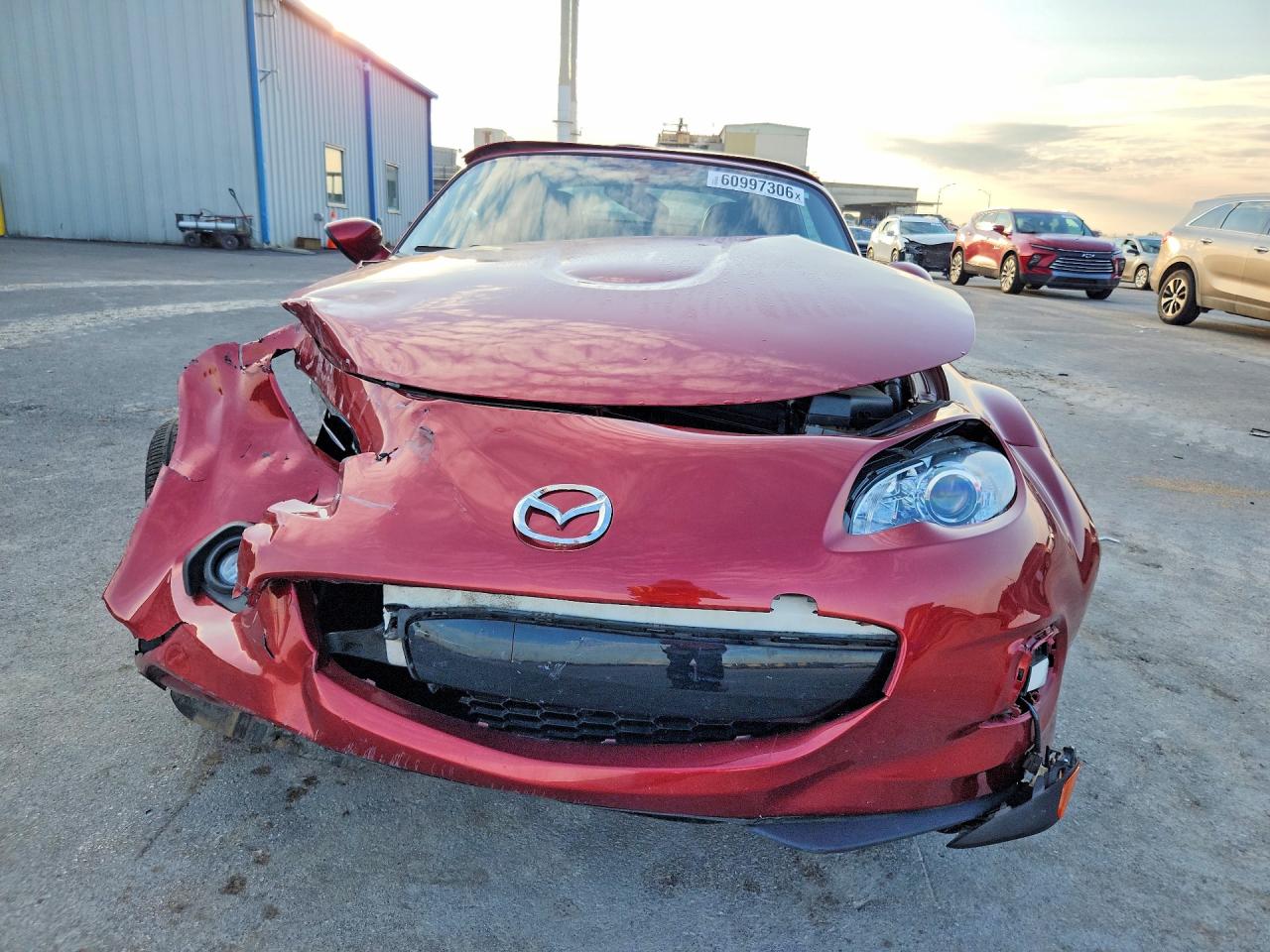 2015 Mazda Mx-5 Miata Grand Touring Red vin: JM1NC2PF7F0242618