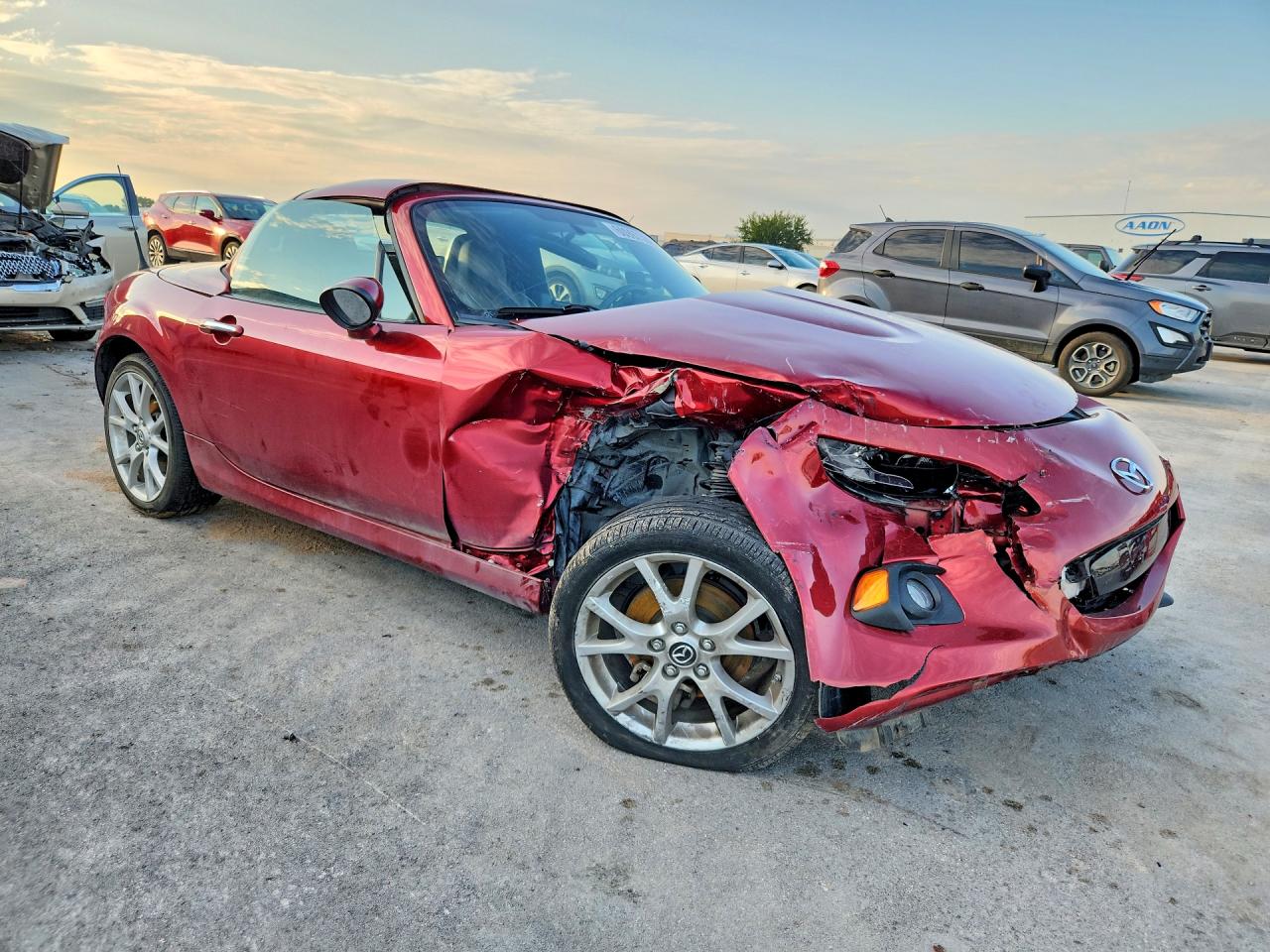 2015 Mazda Mx-5 Miata Grand Touring Red vin: JM1NC2PF7F0242618