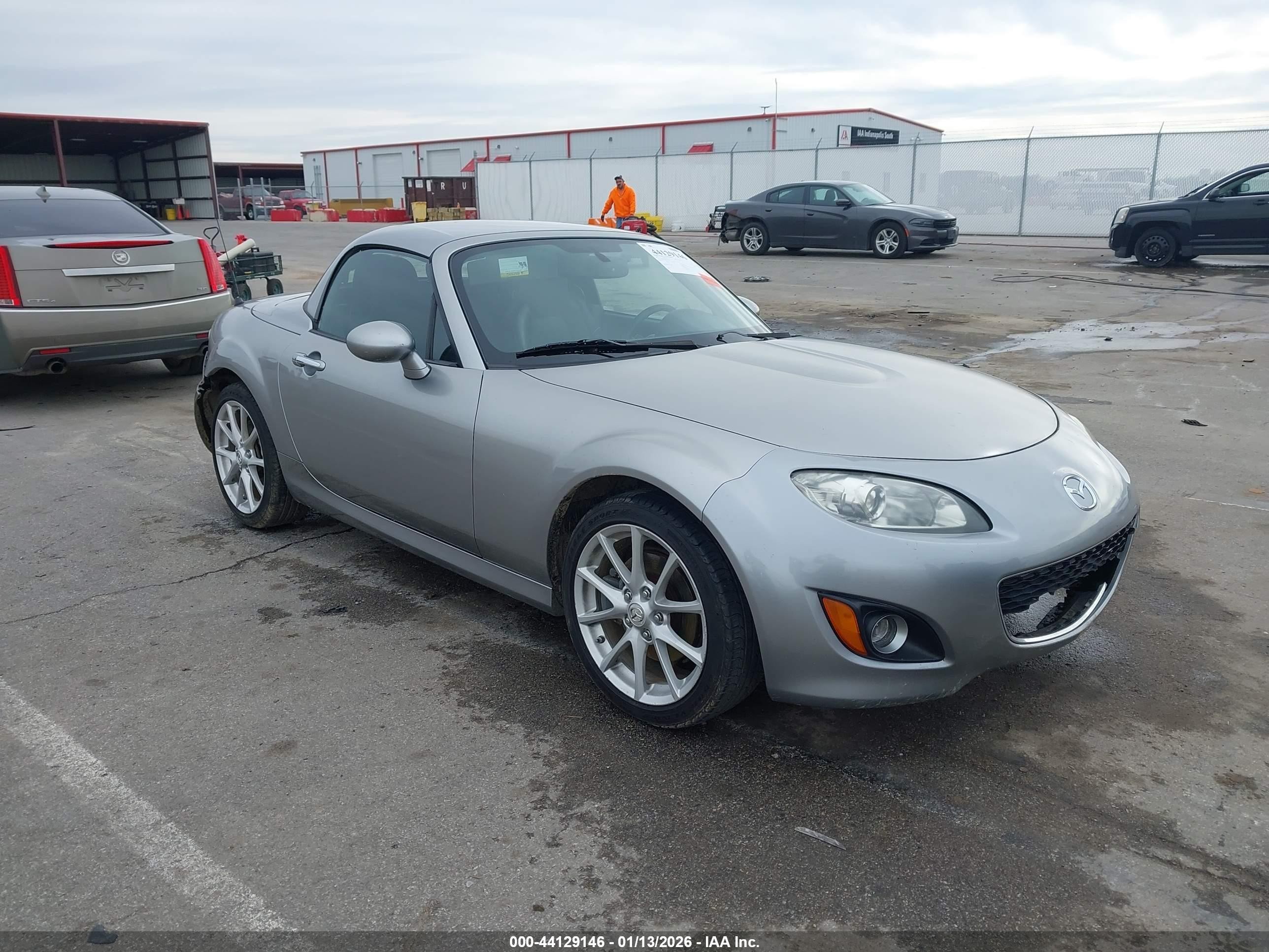 2011 Mazda Mx-5 Miata Grand Touring Silver vin: JM1NC2PF8B0214322