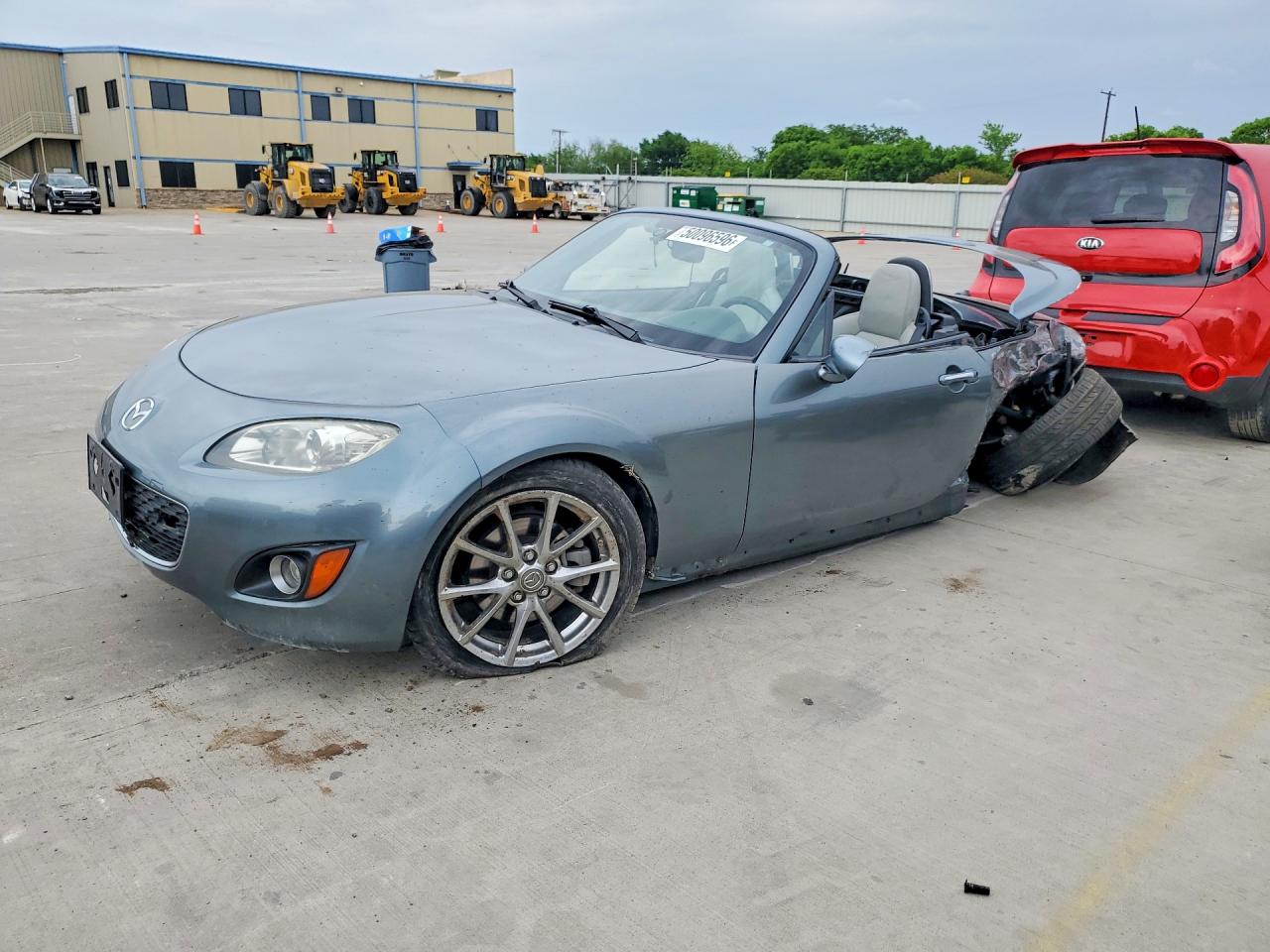 2011 Mazda Mx-5 Miata Silver vin: JM1NC2PF8B0217074