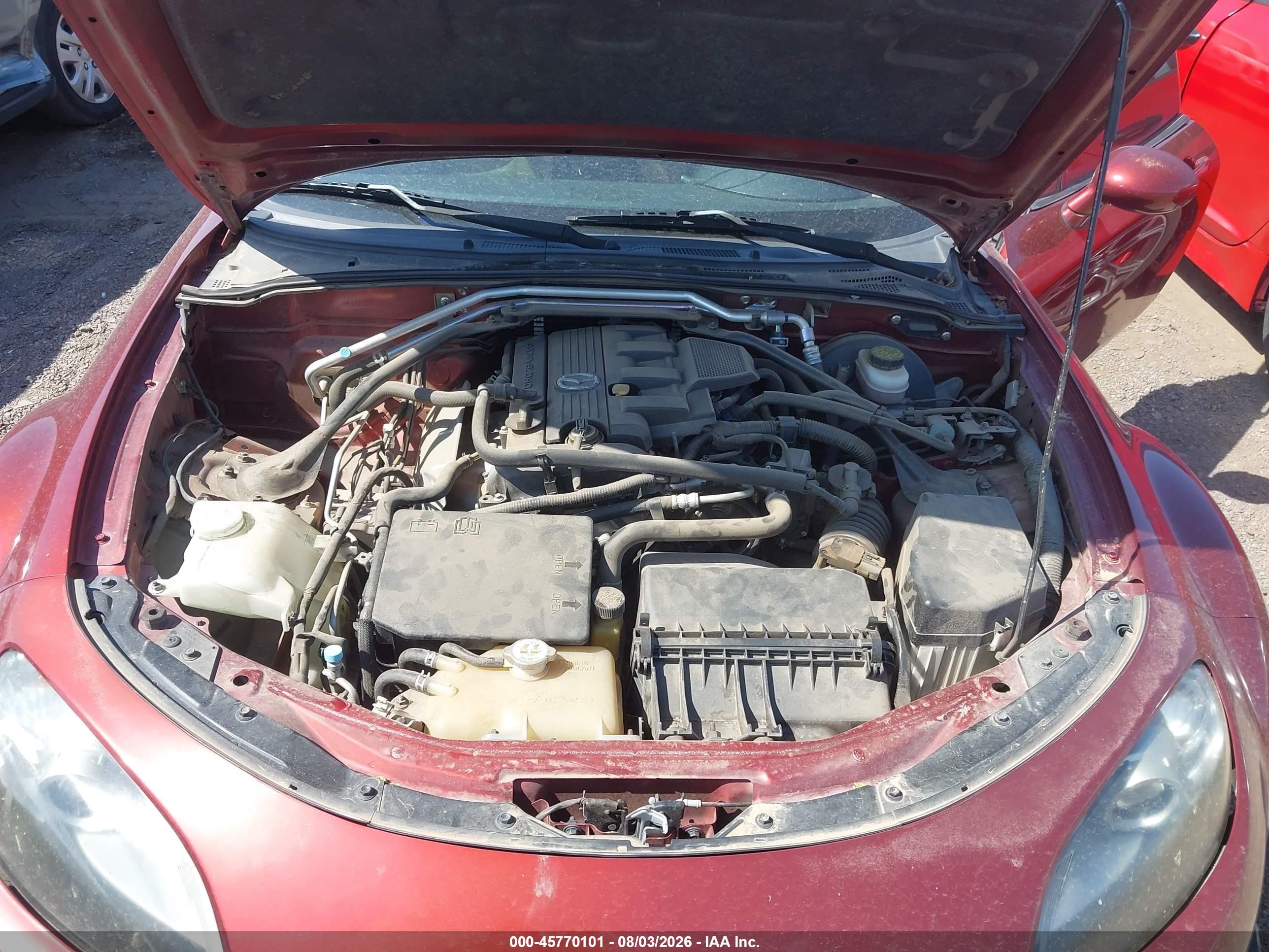 2011 Mazda Mx-5 Miata Grand Touring Red vin: JM1NC2PF8B0219231