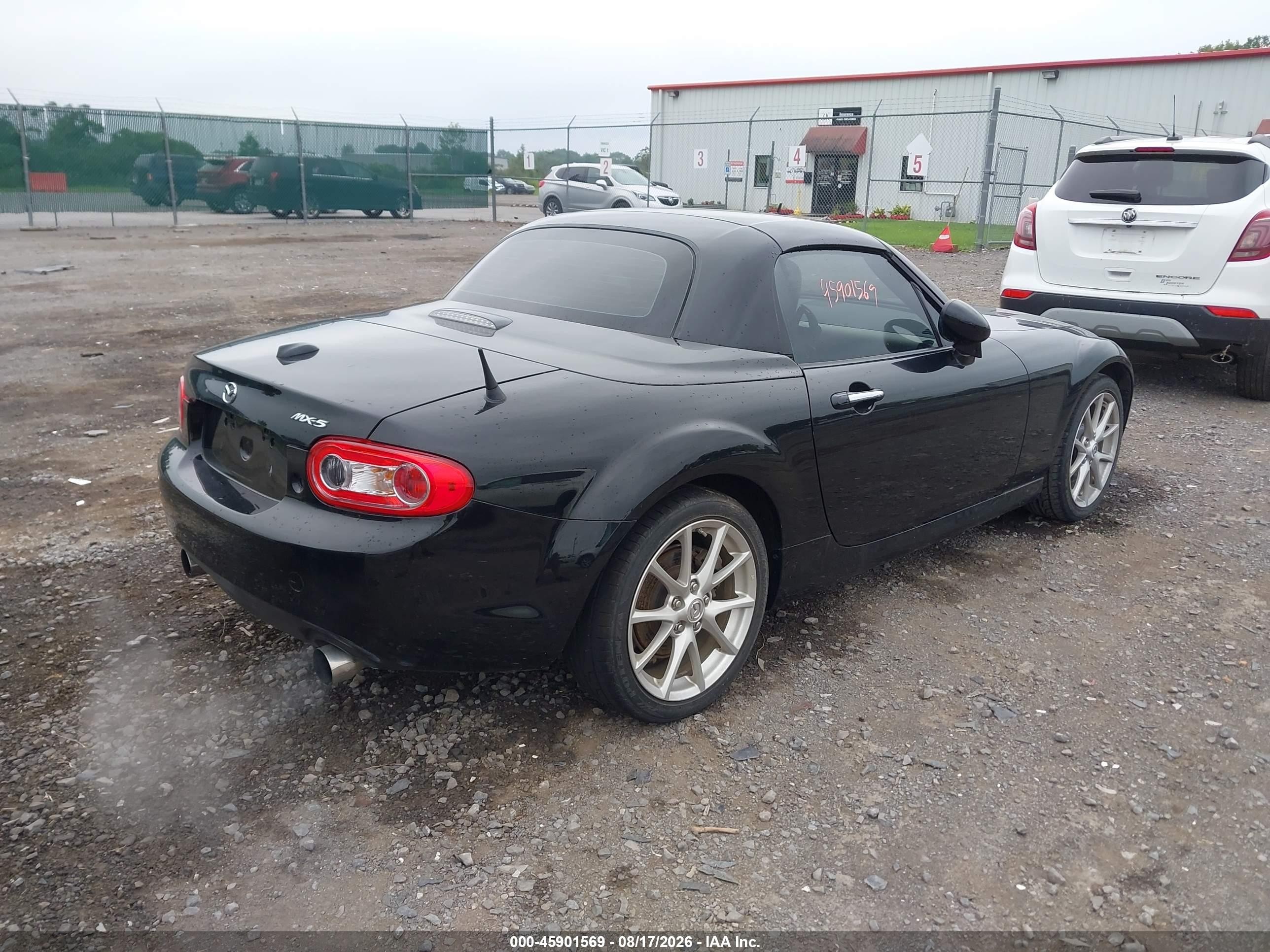 2012 Mazda Mx-5 Miata Grand Touring Black vin: JM1NC2PF8C0219828