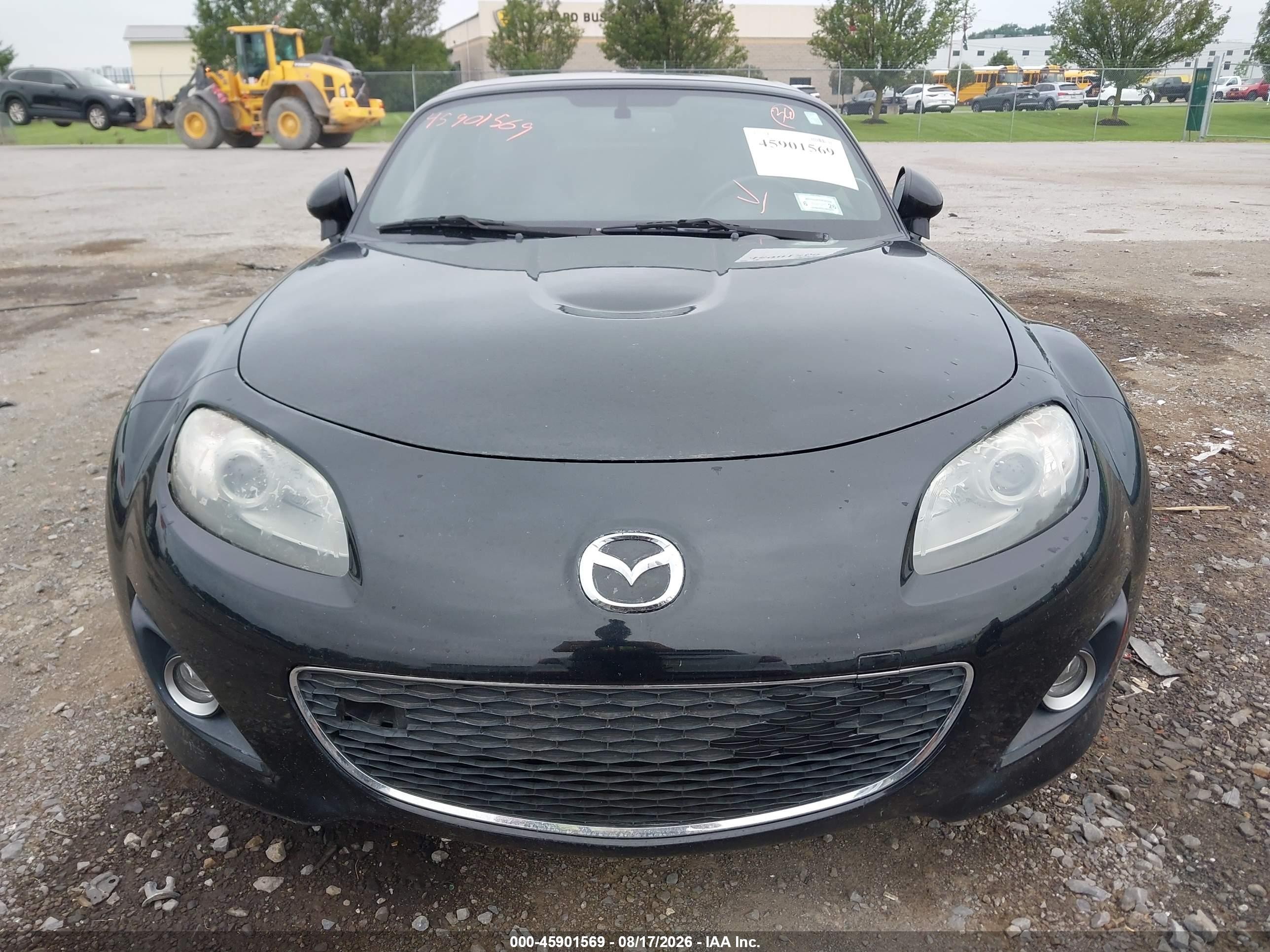 2012 Mazda Mx-5 Miata Grand Touring Black vin: JM1NC2PF8C0219828