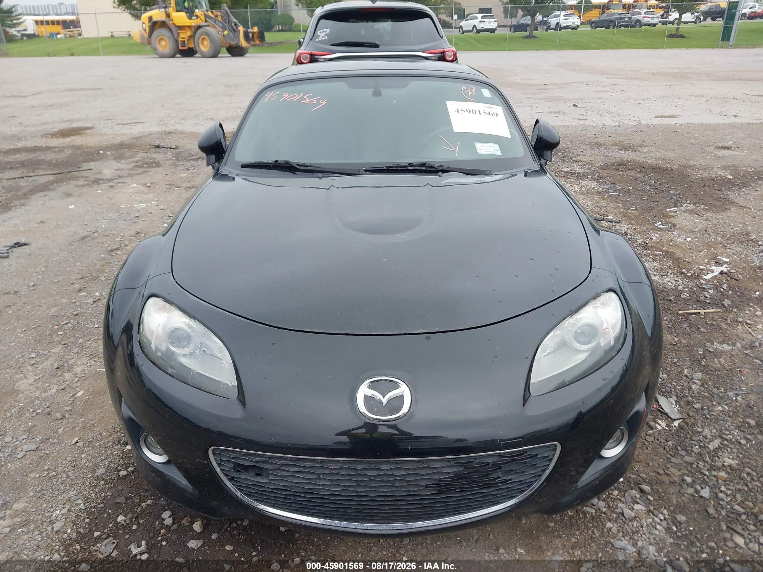 2012 Mazda Mx-5 Miata Grand Touring Black vin: JM1NC2PF8C0219828