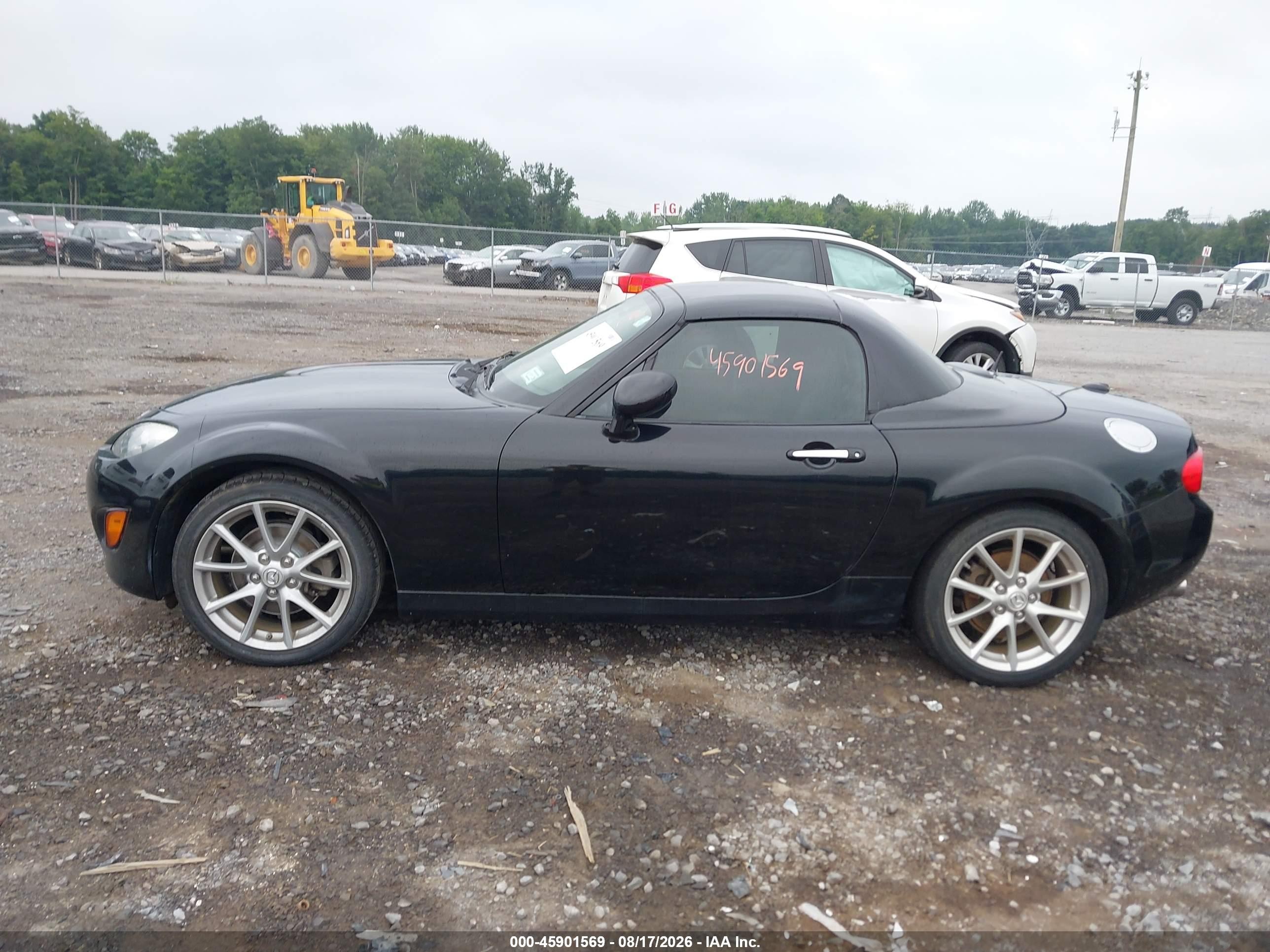 2012 Mazda Mx-5 Miata Grand Touring Black vin: JM1NC2PF8C0219828