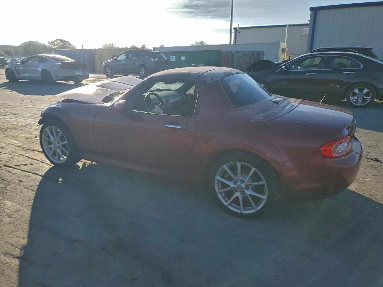 2012 Mazda Mx-5 Miata Бордовый vin: JM1NC2PF8C0221756