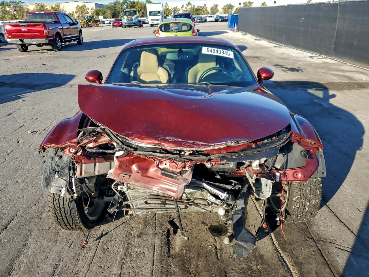 2012 Mazda Mx-5 Miata Бордовый vin: JM1NC2PF8C0221756