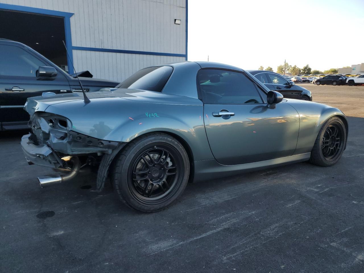 2013 Mazda Mx-5 Miata Grand Touring Teal vin: JM1NC2PF8D0228353