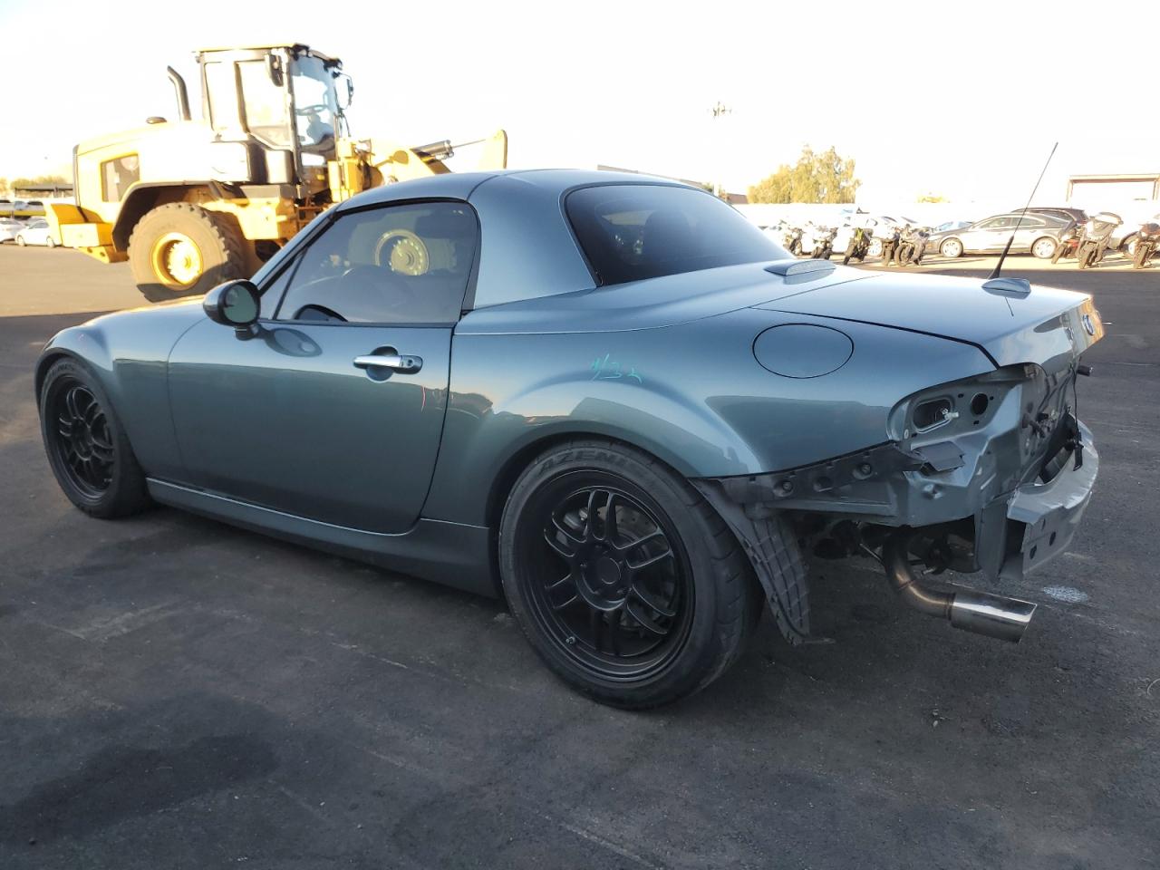 2013 Mazda Mx-5 Miata Grand Touring Teal vin: JM1NC2PF8D0228353