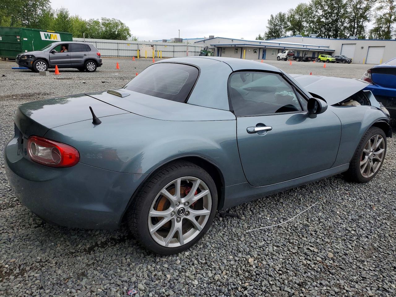 2013 Mazda Mx-5 Miata Grand Touring Green vin: JM1NC2PF8D0232757