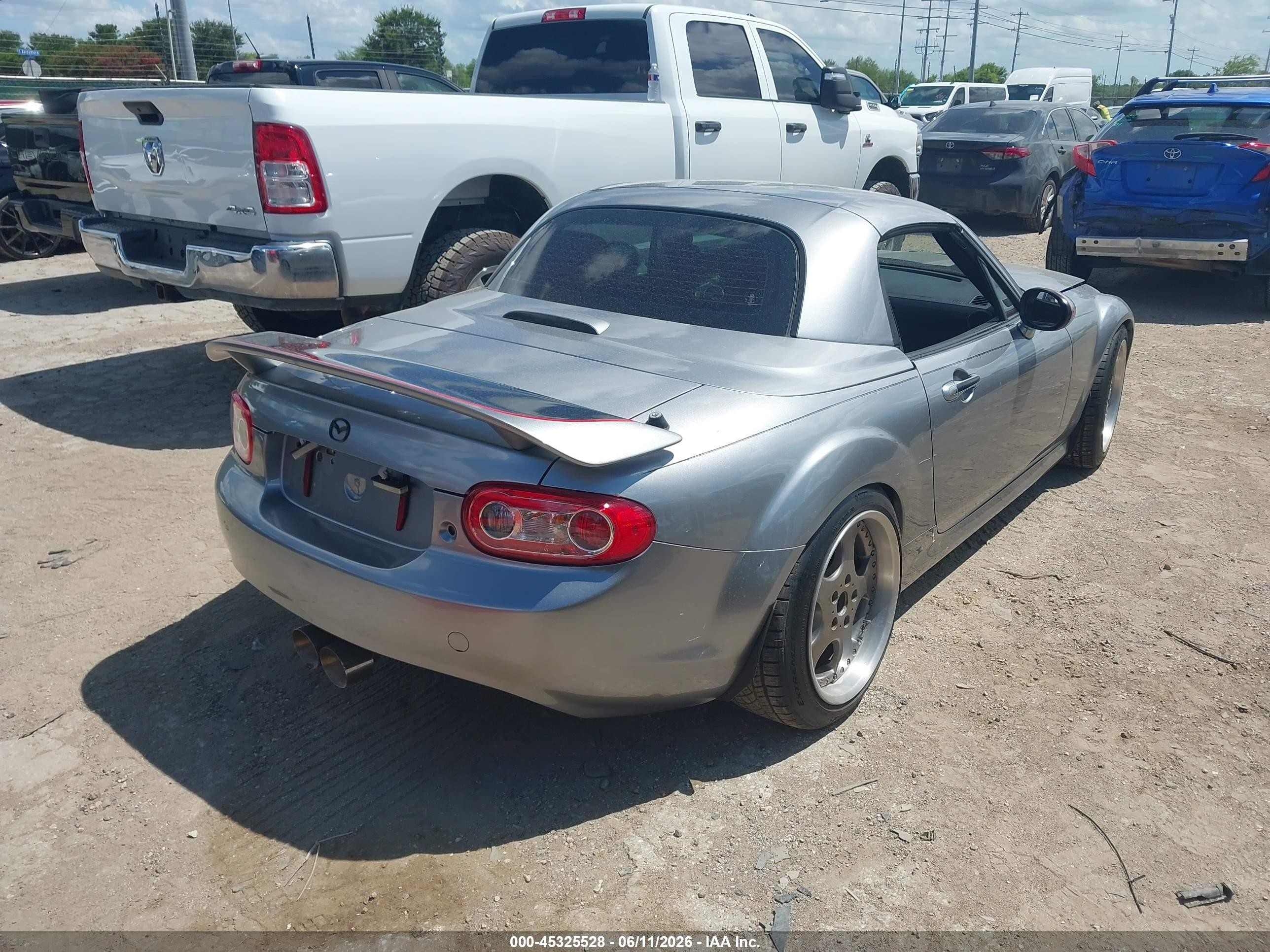 2014 Mazda Mx-5 Miata Grand Touring Silver vin: JM1NC2PF8E0235580