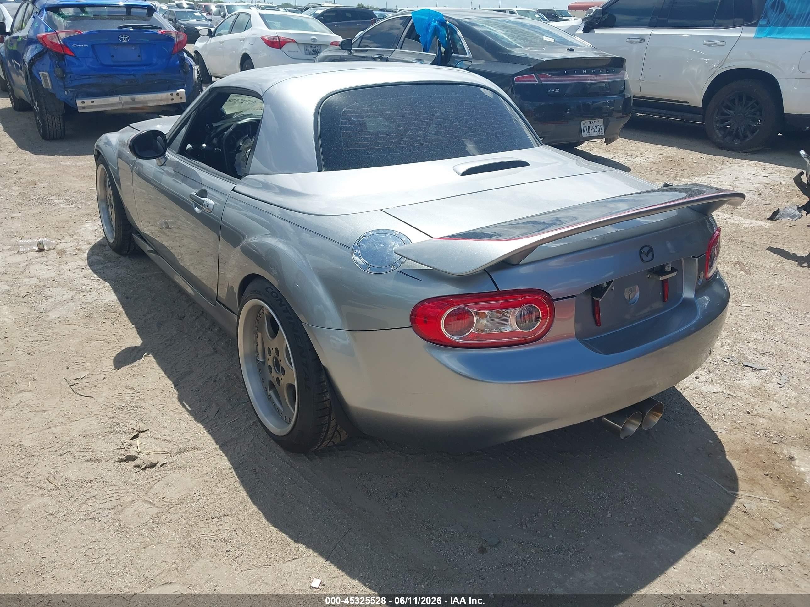 2014 Mazda Mx-5 Miata Grand Touring Silver vin: JM1NC2PF8E0235580