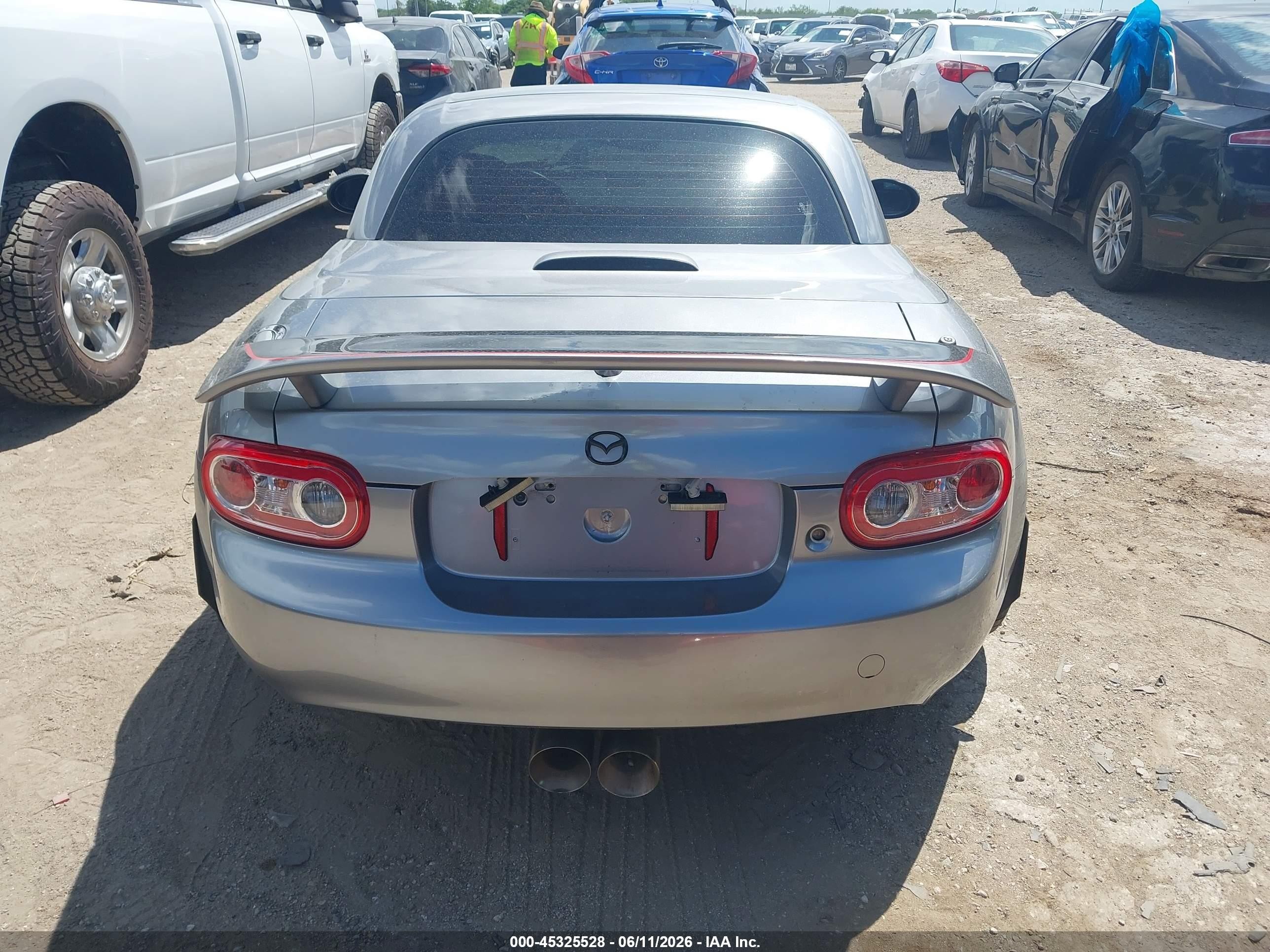 2014 Mazda Mx-5 Miata Grand Touring Silver vin: JM1NC2PF8E0235580