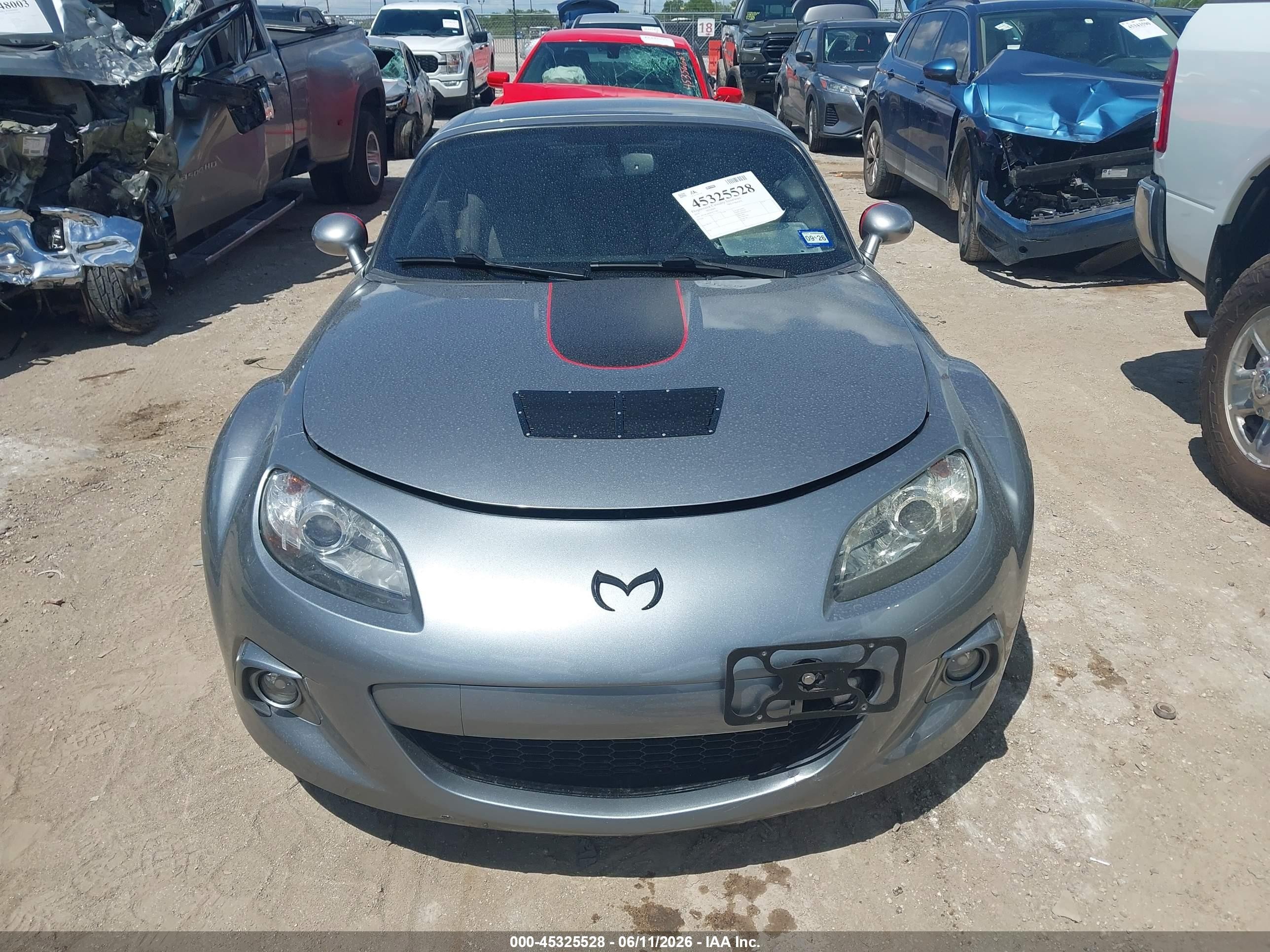 2014 Mazda Mx-5 Miata Grand Touring Silver vin: JM1NC2PF8E0235580