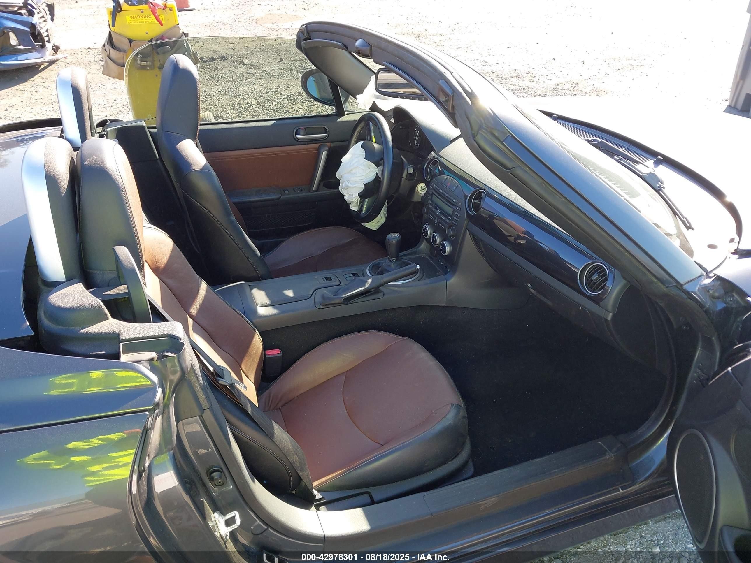 2014 Mazda Mx-5 Miata Grand Touring Gray vin: JM1NC2PF8E0236468