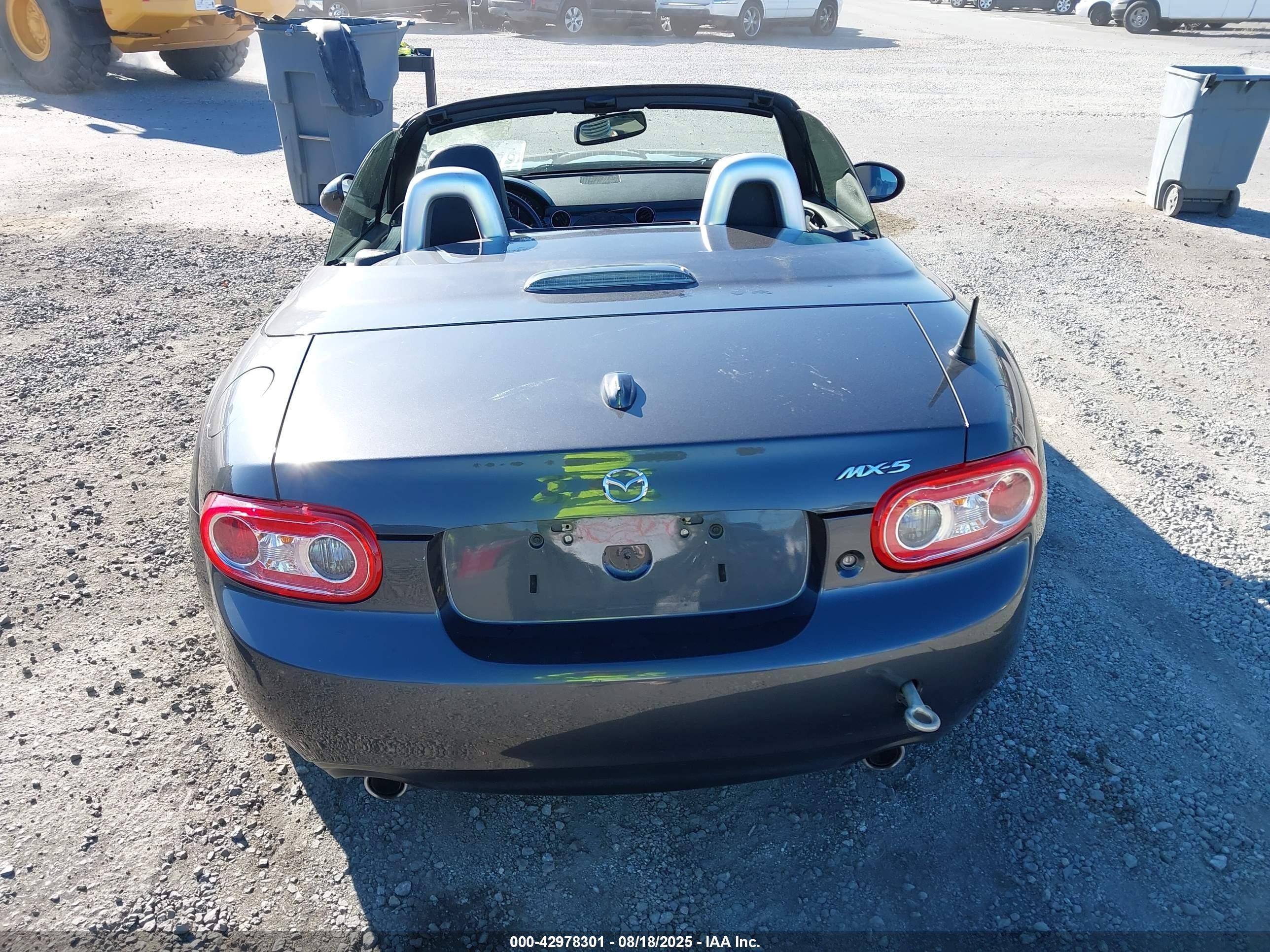 2014 Mazda Mx-5 Miata Grand Touring Gray vin: JM1NC2PF8E0236468