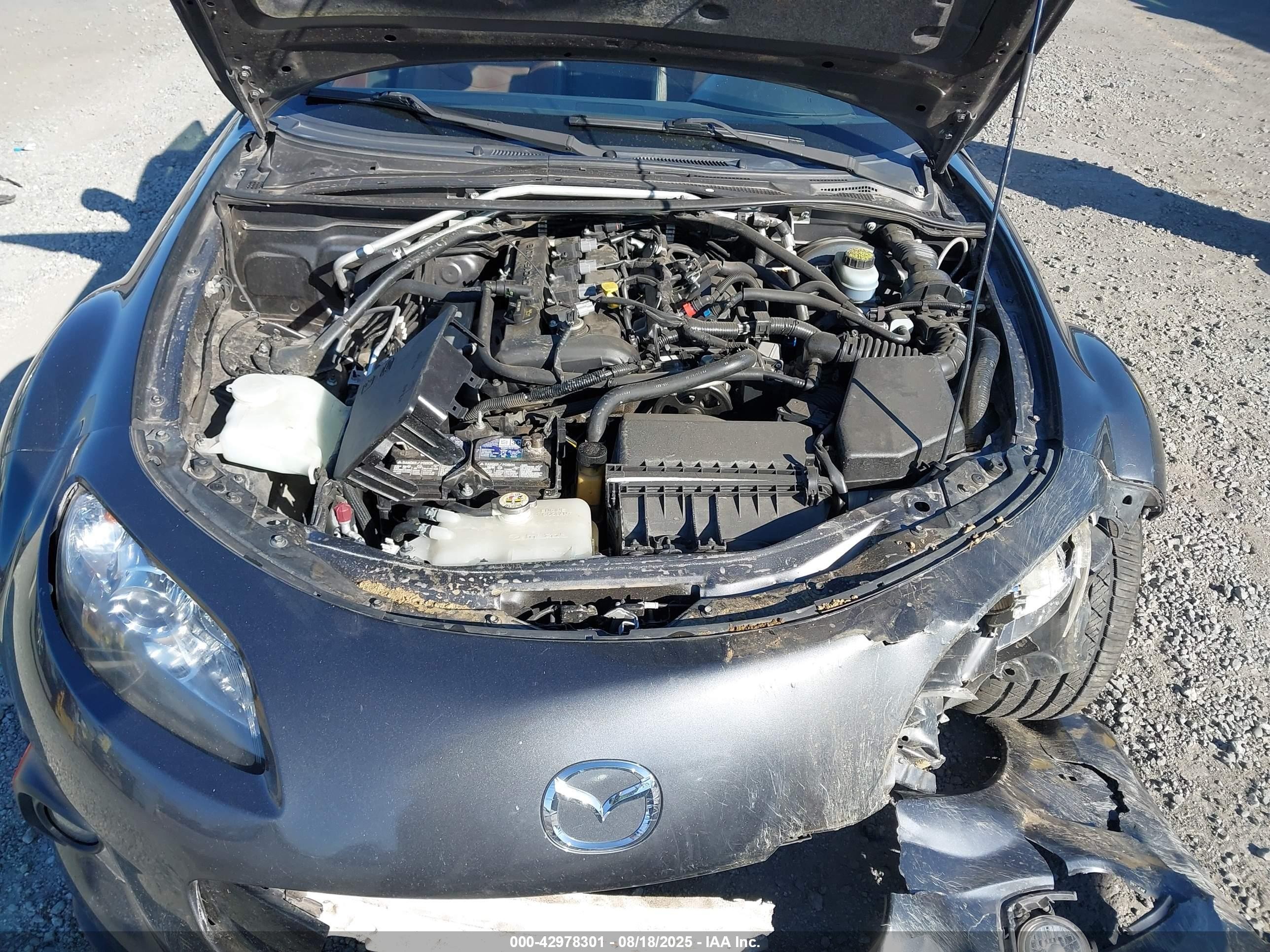 2014 Mazda Mx-5 Miata Grand Touring Gray vin: JM1NC2PF8E0236468