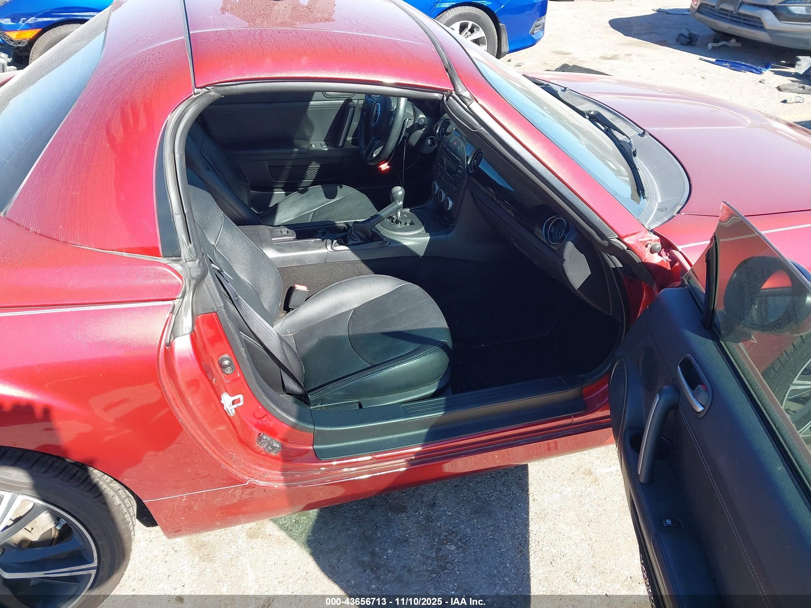 2014 Mazda Mx-5 Miata Grand Touring Red vin: JM1NC2PF8E0237488